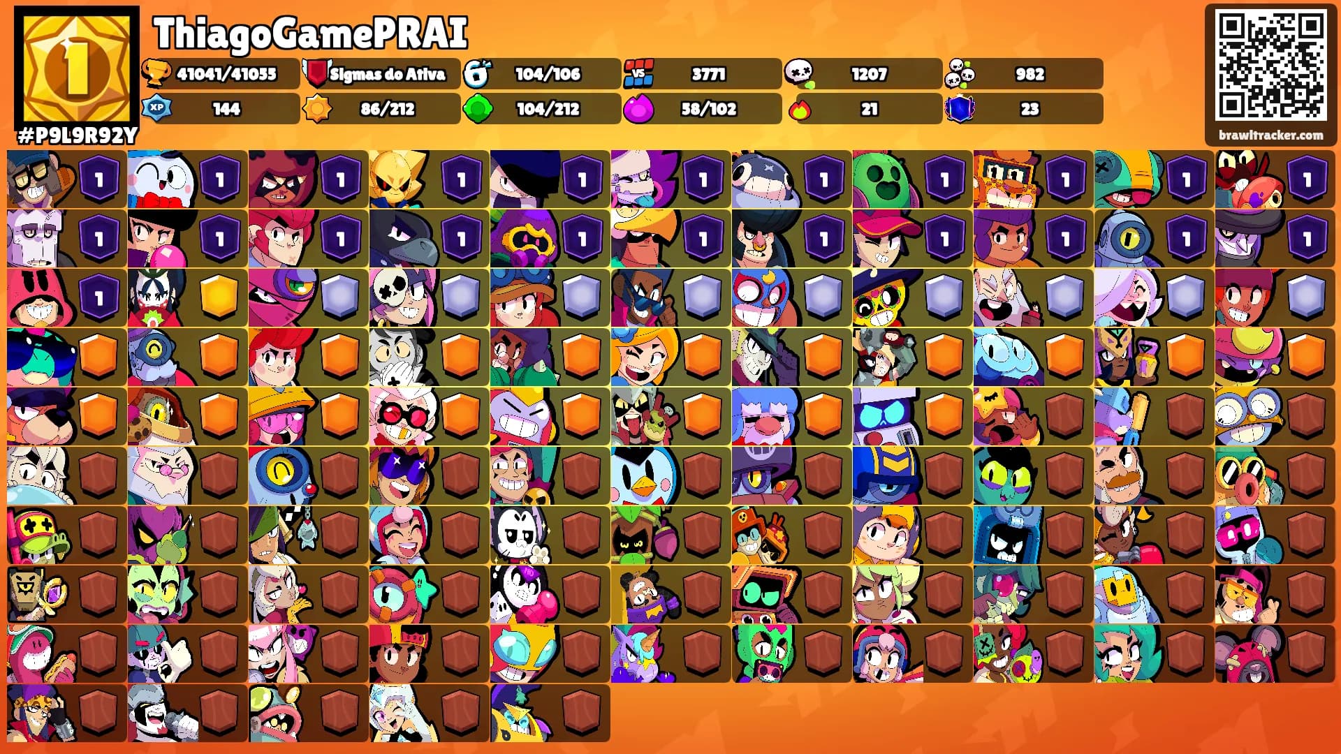 ThiagoGamePRAI's Ranks