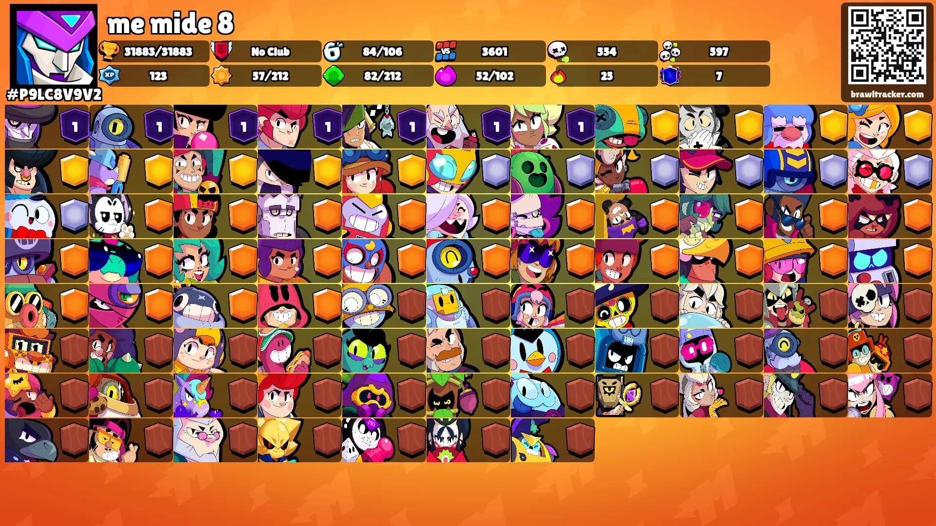 me mide 8's Ranks