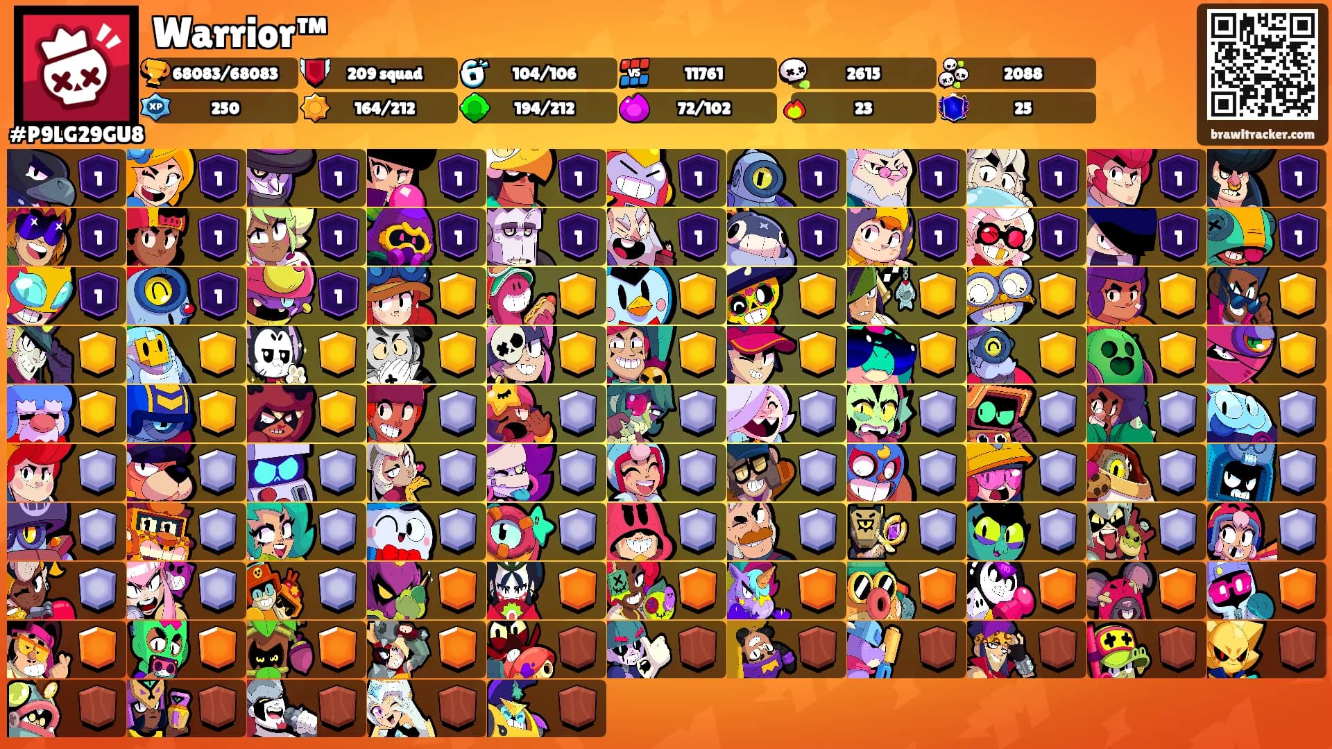 Warrior™'s Ranks