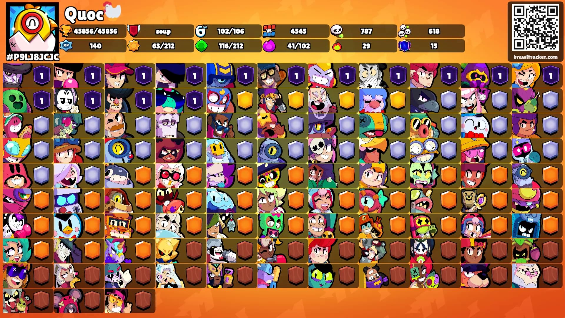 Quoc🐓's Ranks