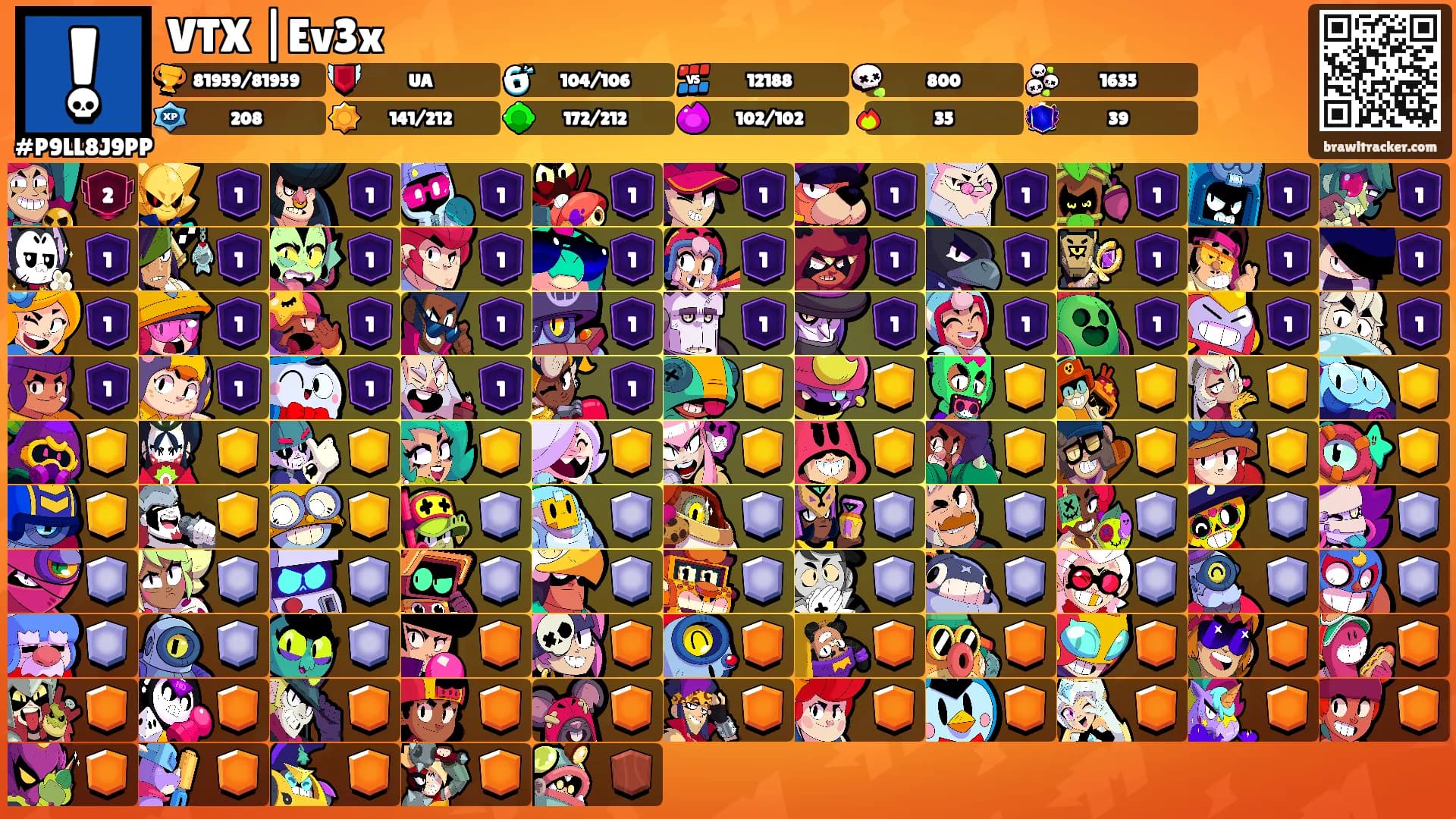 VTX |Ev3x's Ranks
