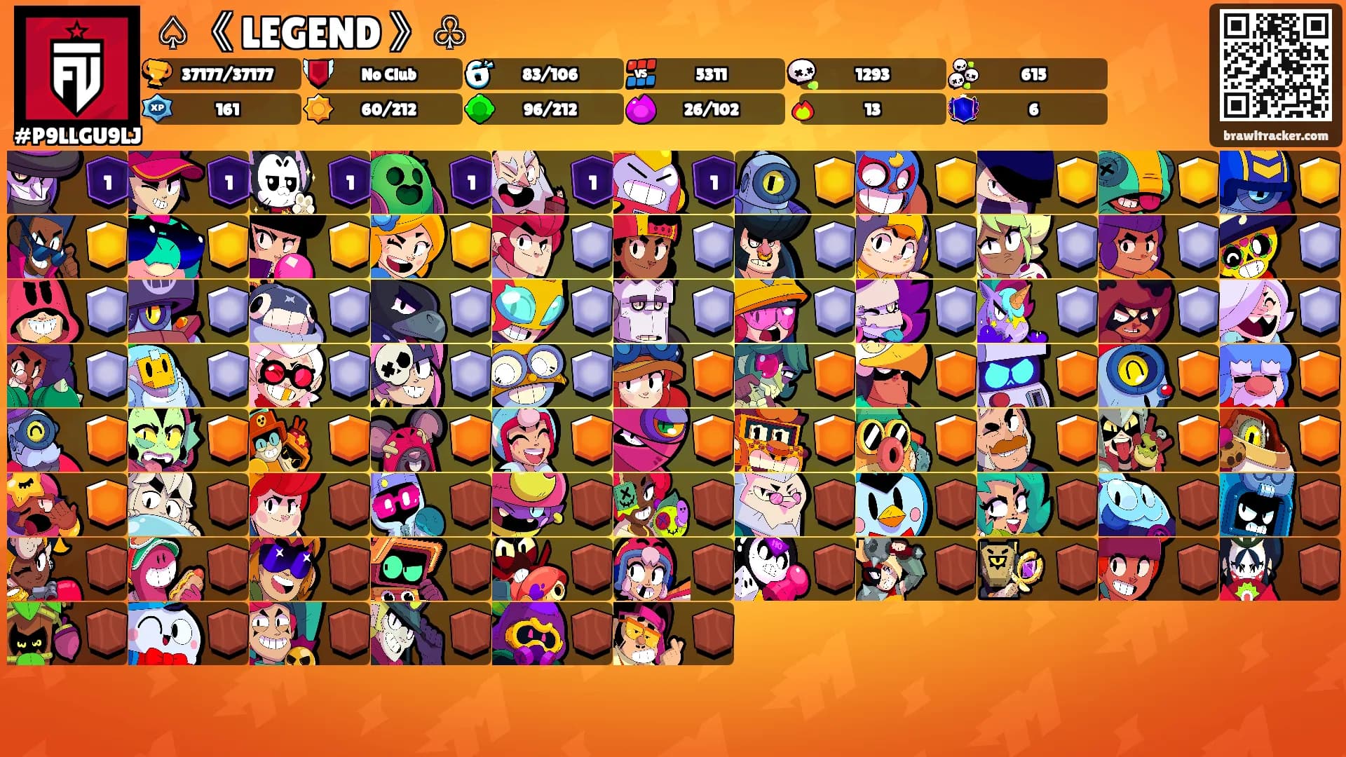 ♤《 LEGEND 》♧'s Ranks
