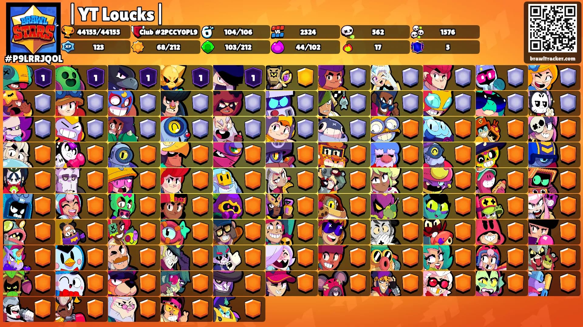 |YT Loucks|'s Ranks