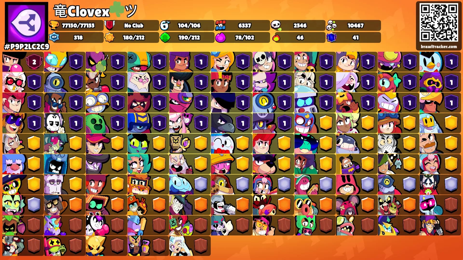 竜Clovex☘️ツ's Ranks