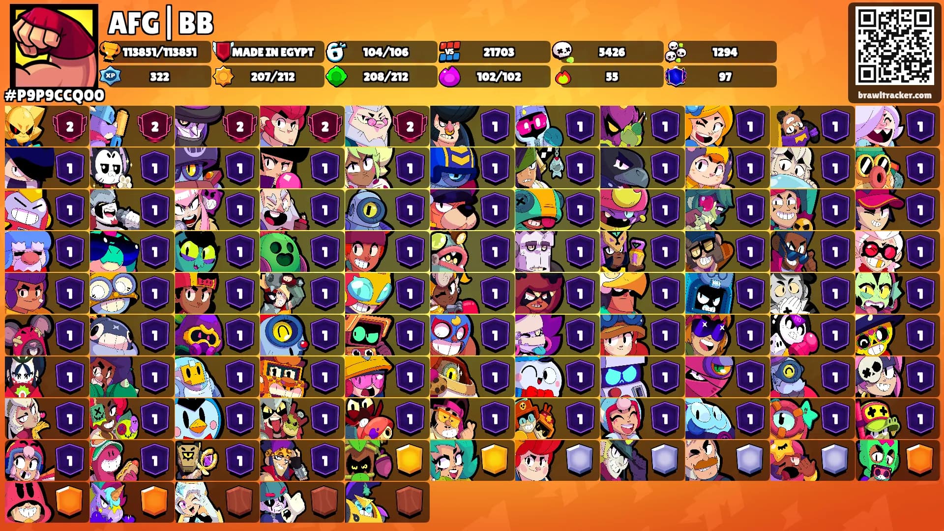 AFG|BB's Ranks