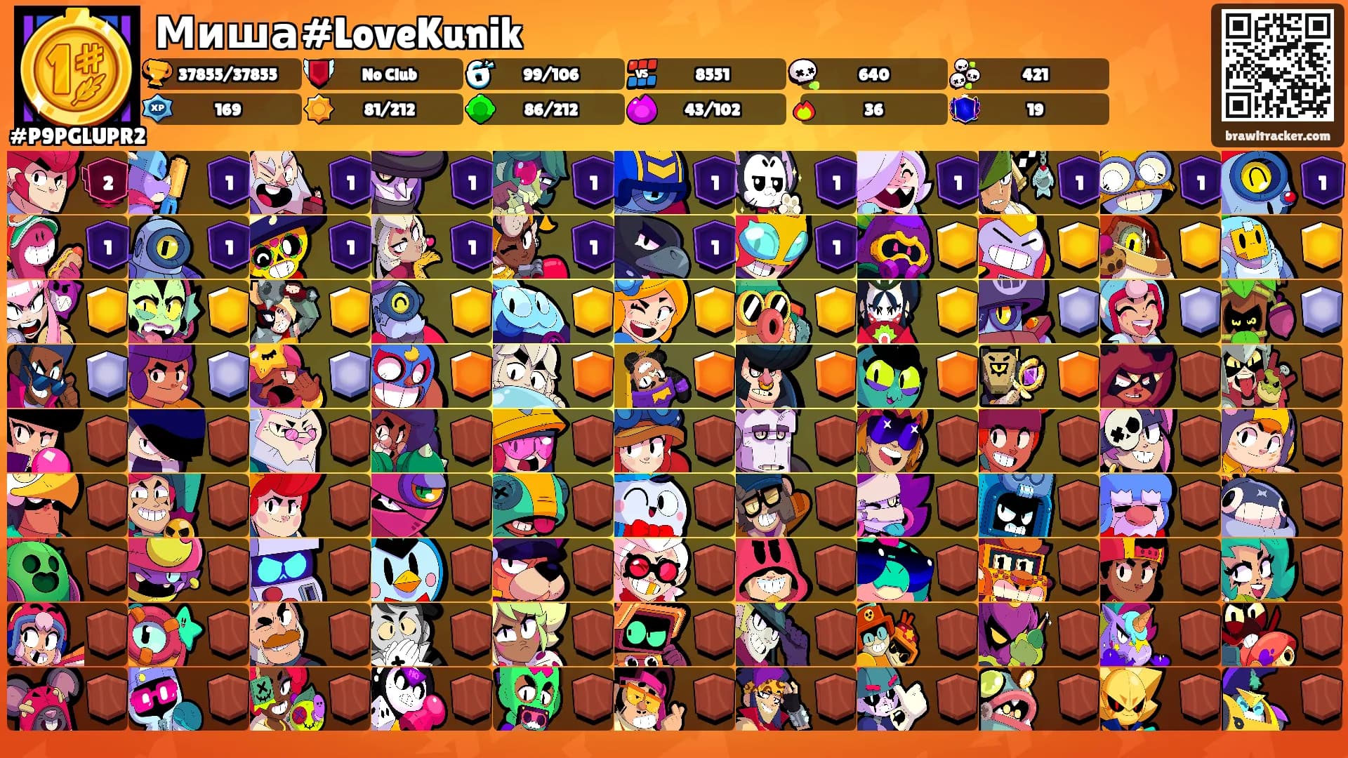 Миша#LoveKunik's Ranks
