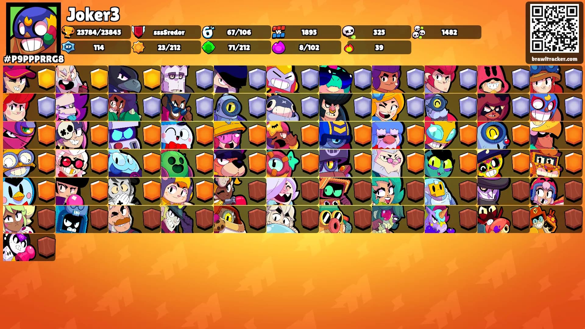 Joker3's Ranks