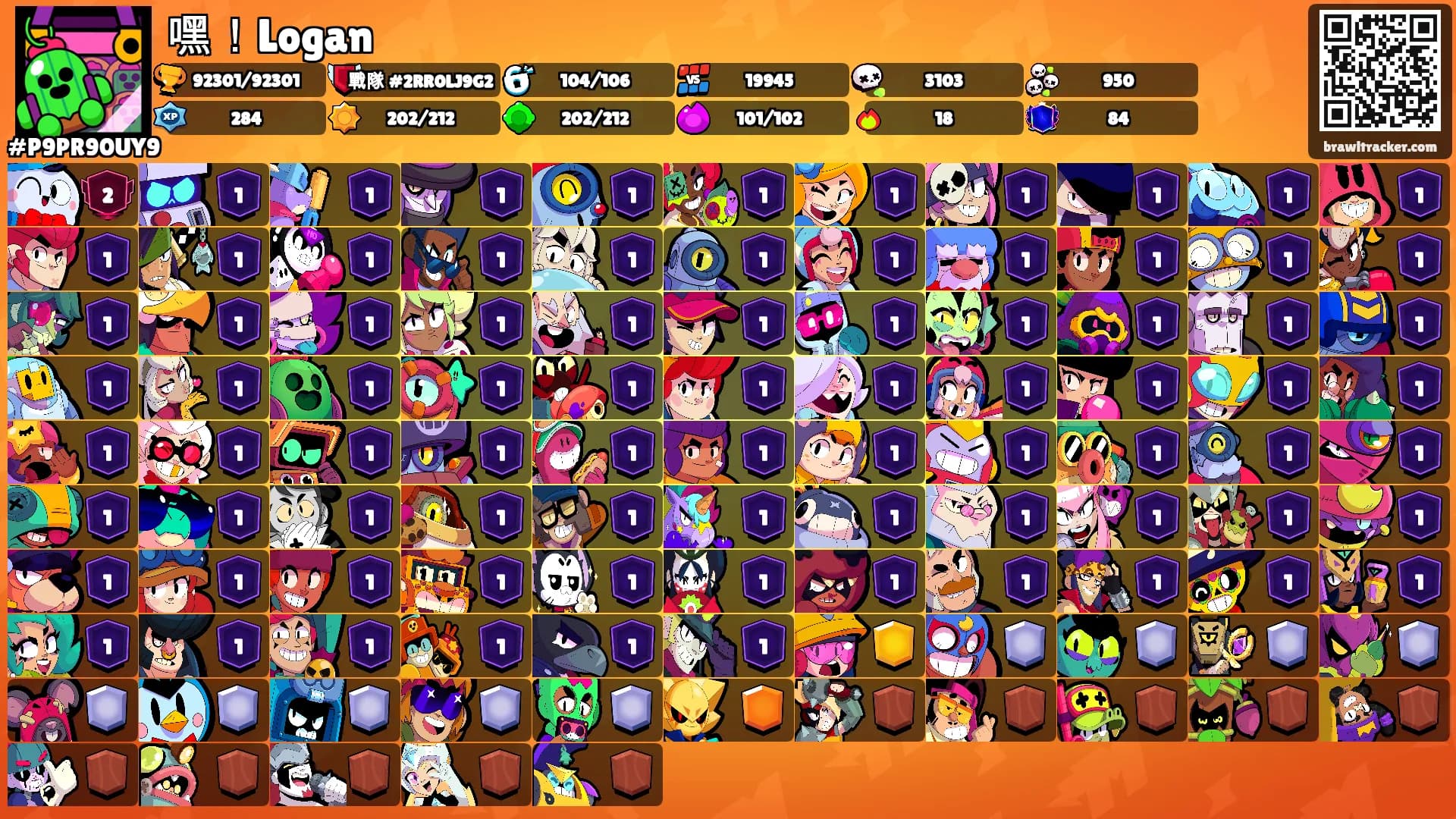 嘿！Logan's Ranks