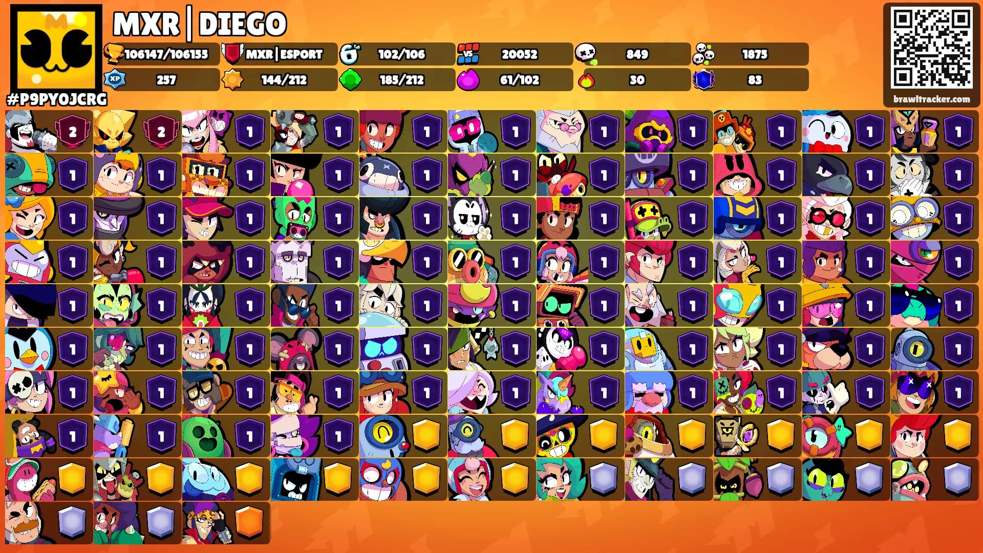 MXR|DIEGO's Ranks