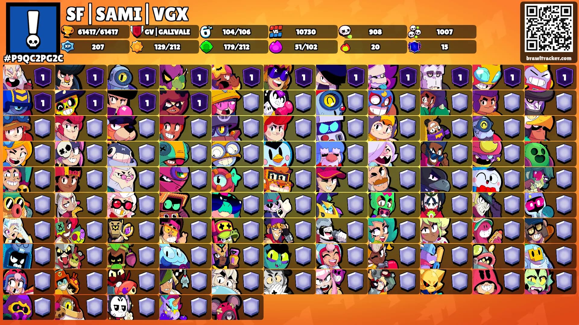 SF|SAMI|VGX's Ranks