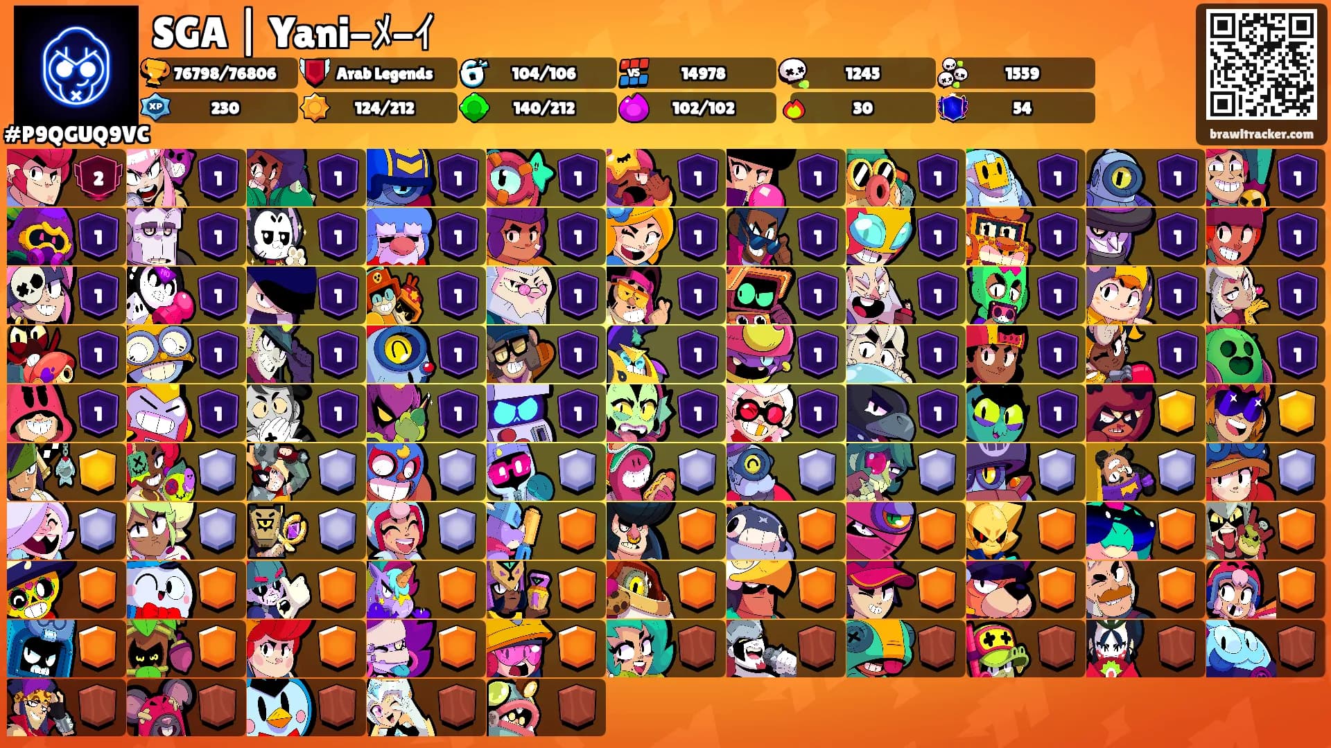 SGA | Yani-ﾒ-ｲ's Ranks