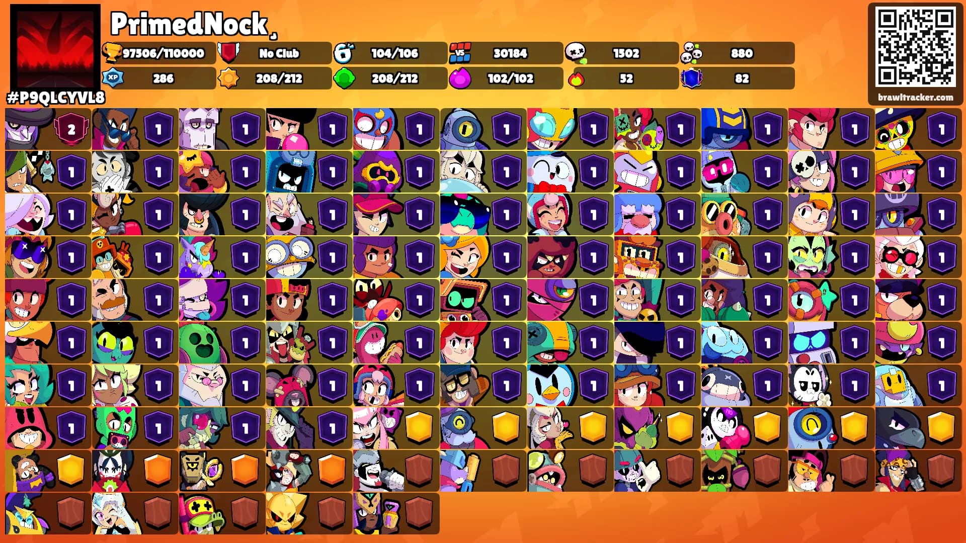 PrimedNock¸'s Ranks