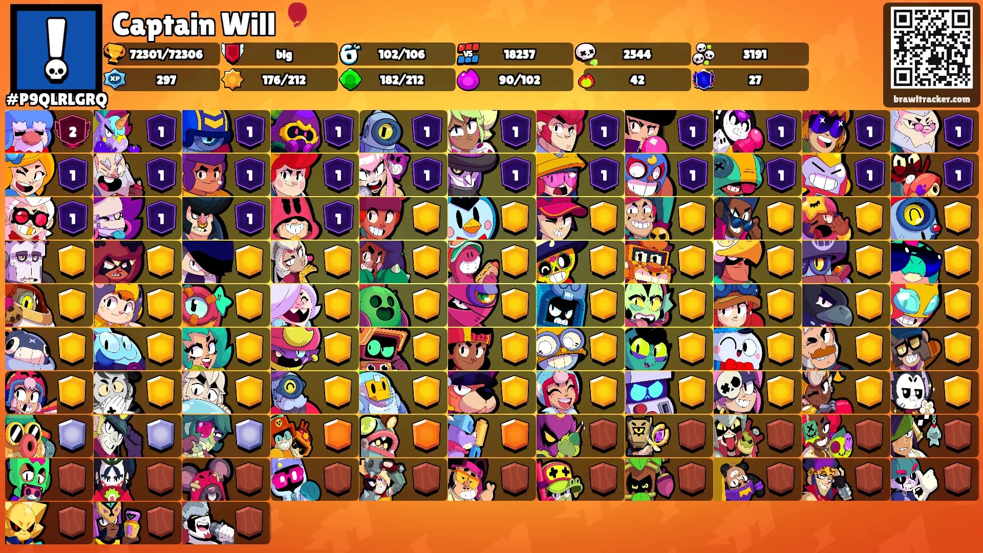 Captain Will 🎈's Ranks