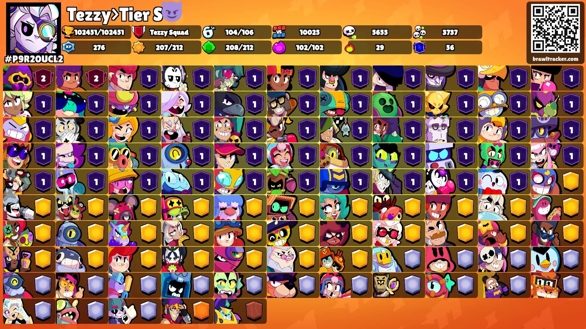 Tezzy>Tier S😈's Ranks