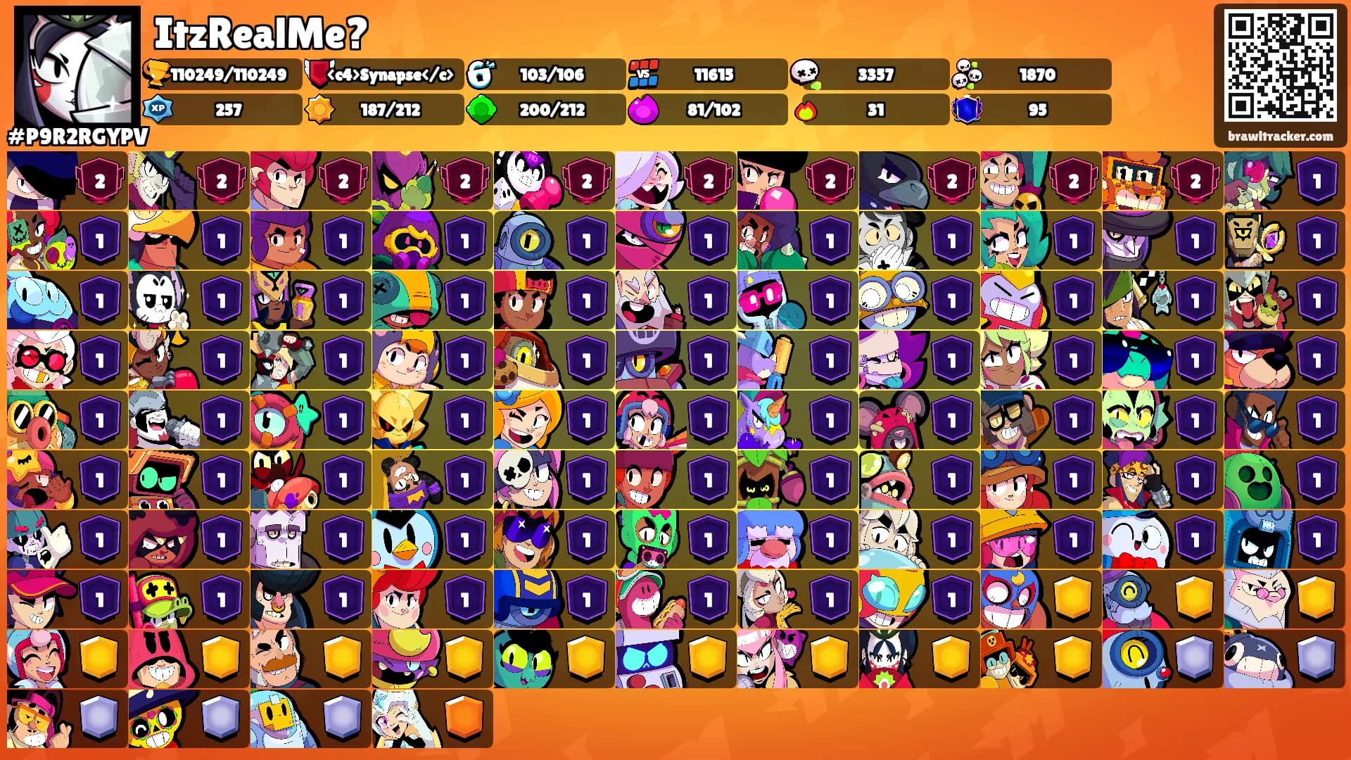 ItzRealMe?'s Ranks