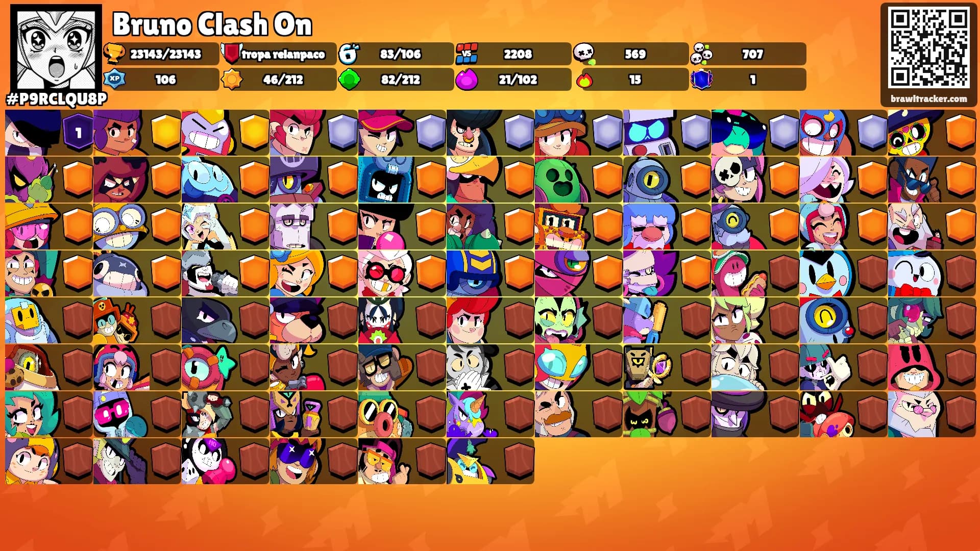 Bruno Clash On's Ranks