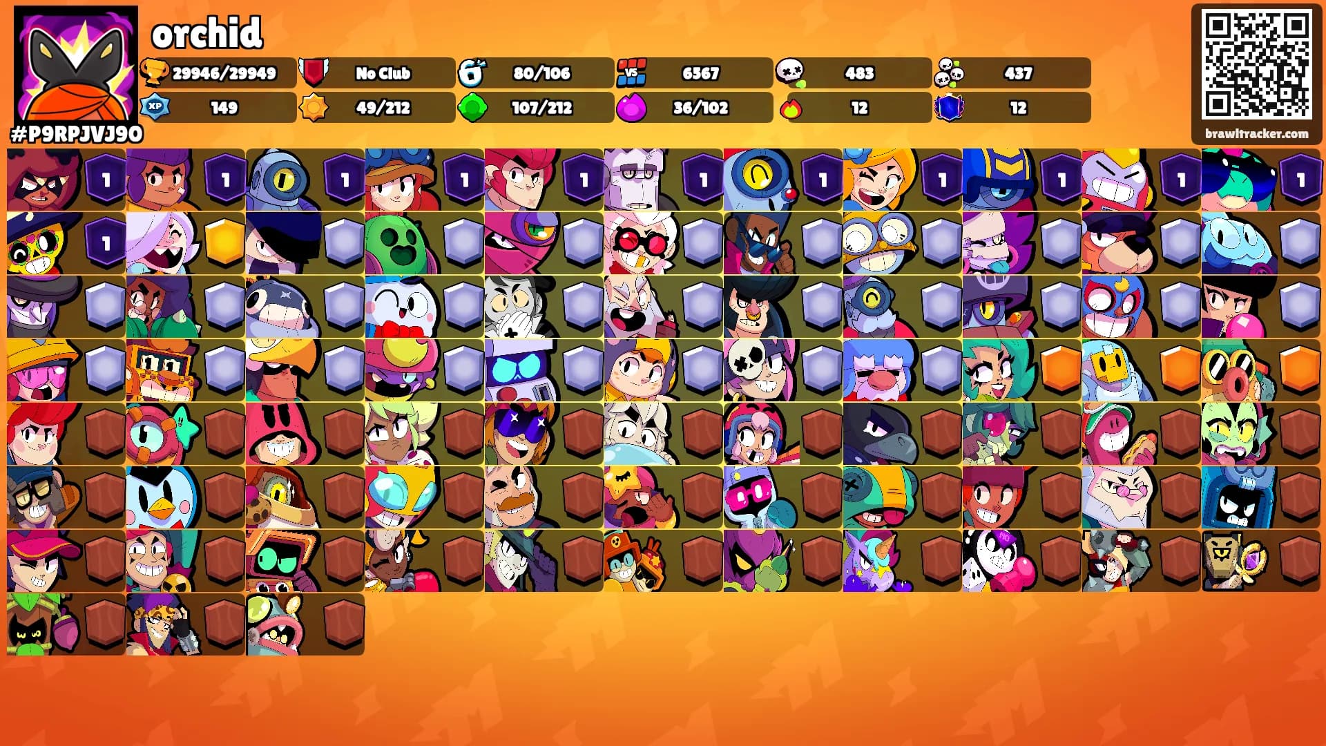 orchid's Ranks