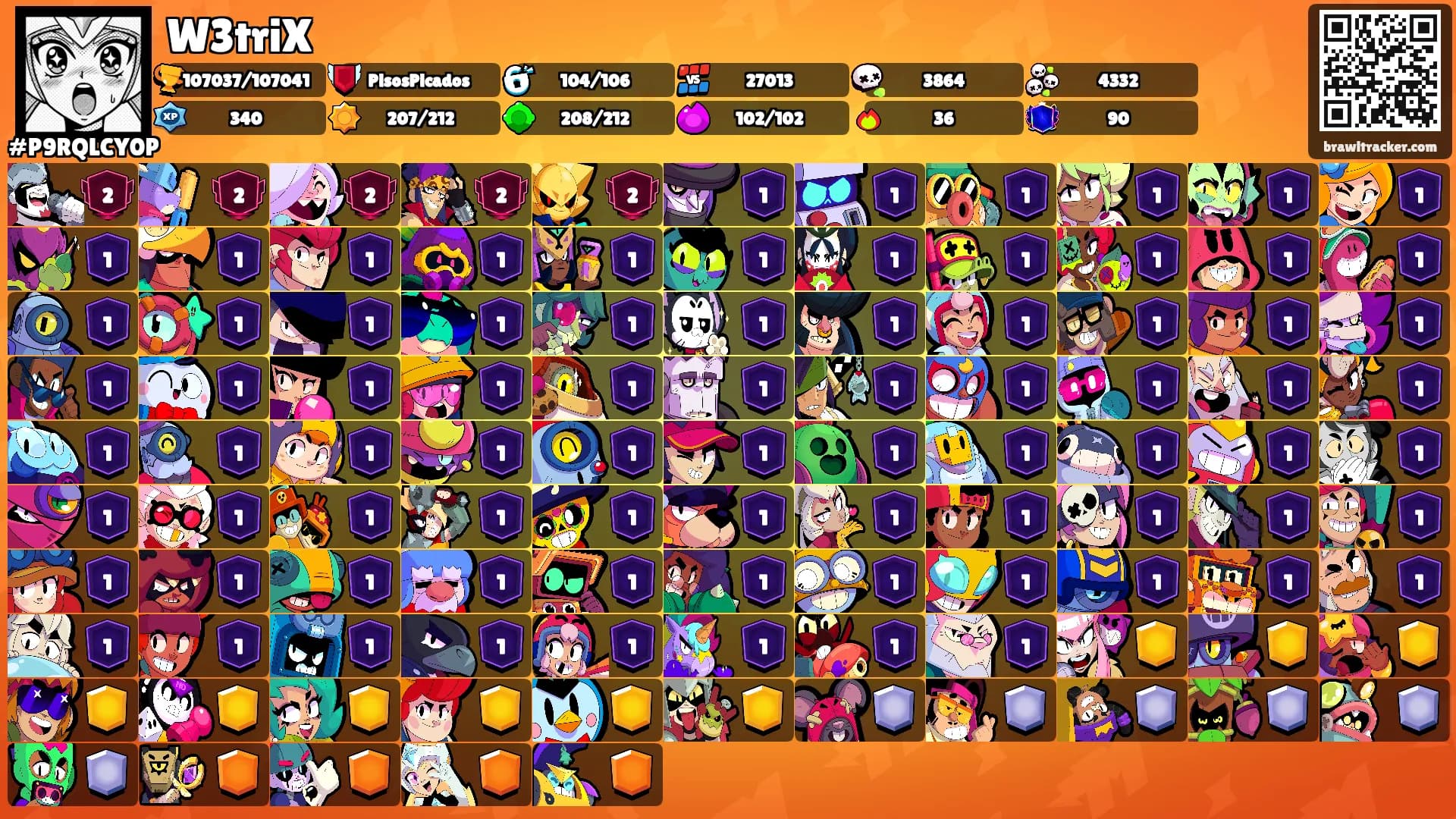 W3triX's Ranks