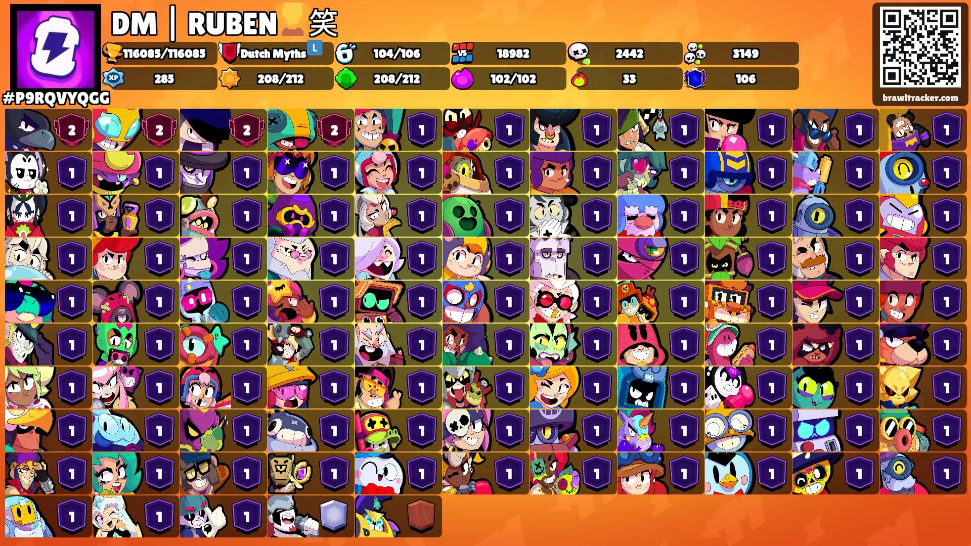 DM | RUBEN🏆笑's Ranks