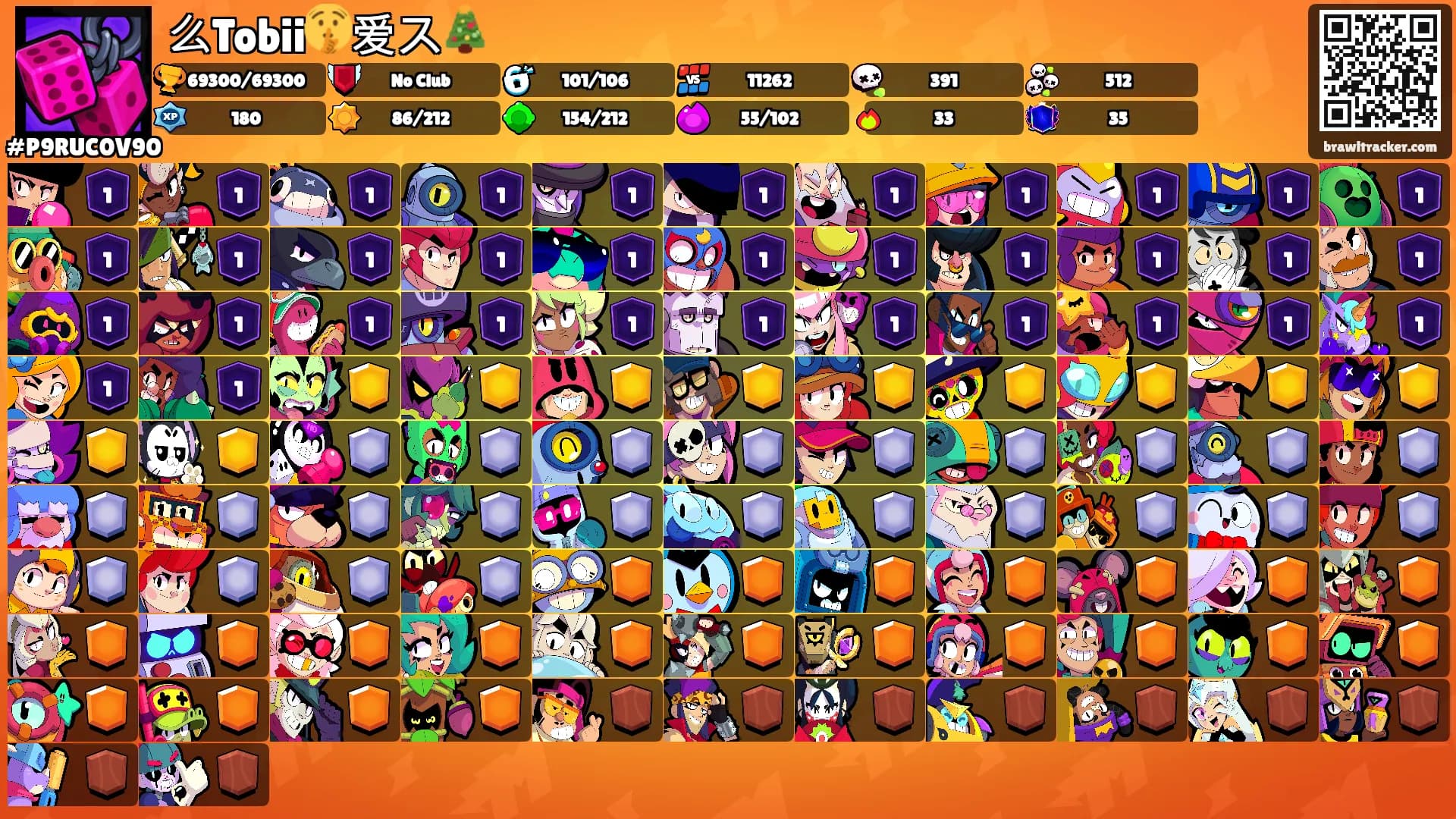 么Tobii🤫爱ス🎄's Ranks