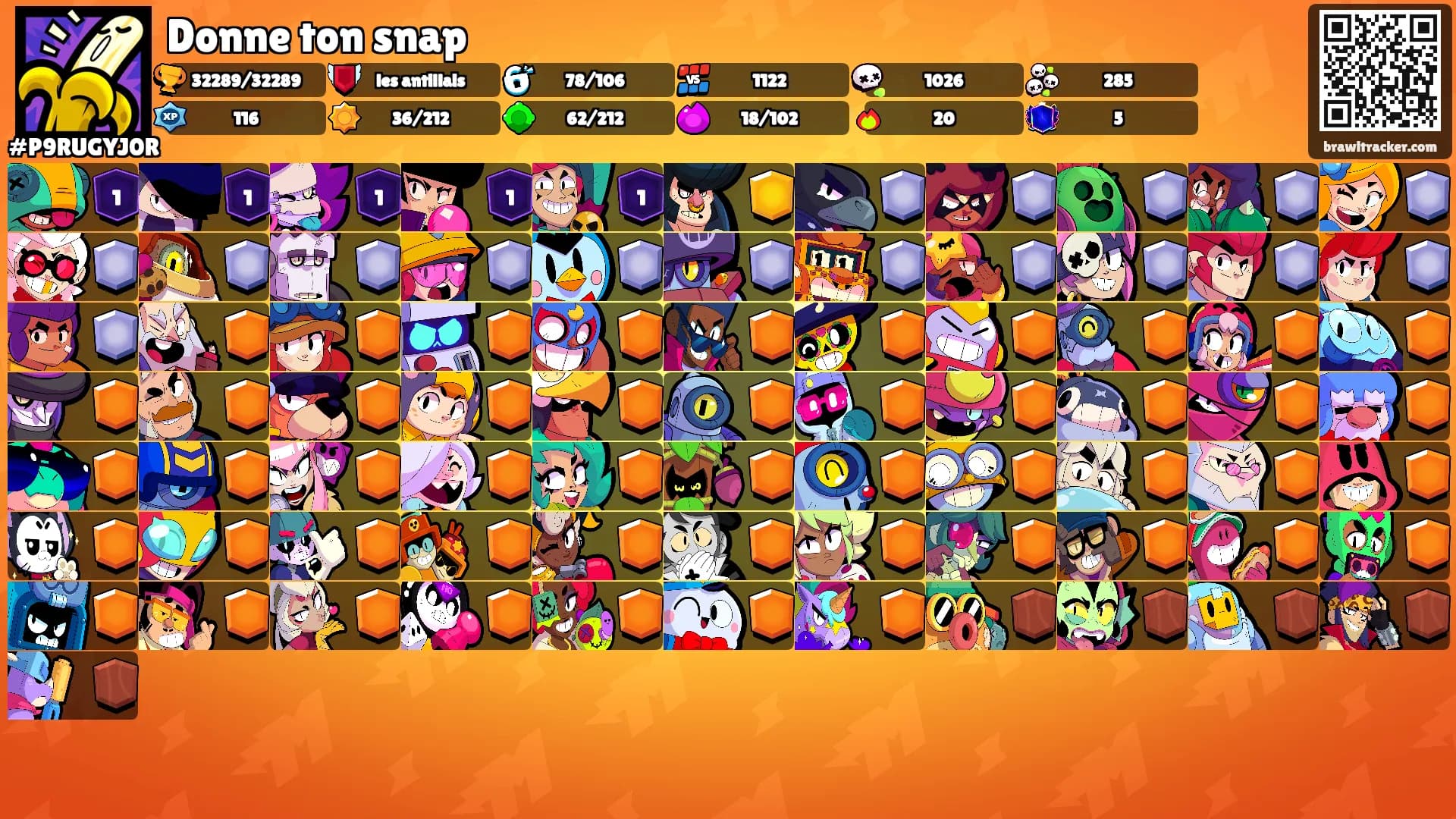 Donne ton snap's Ranks