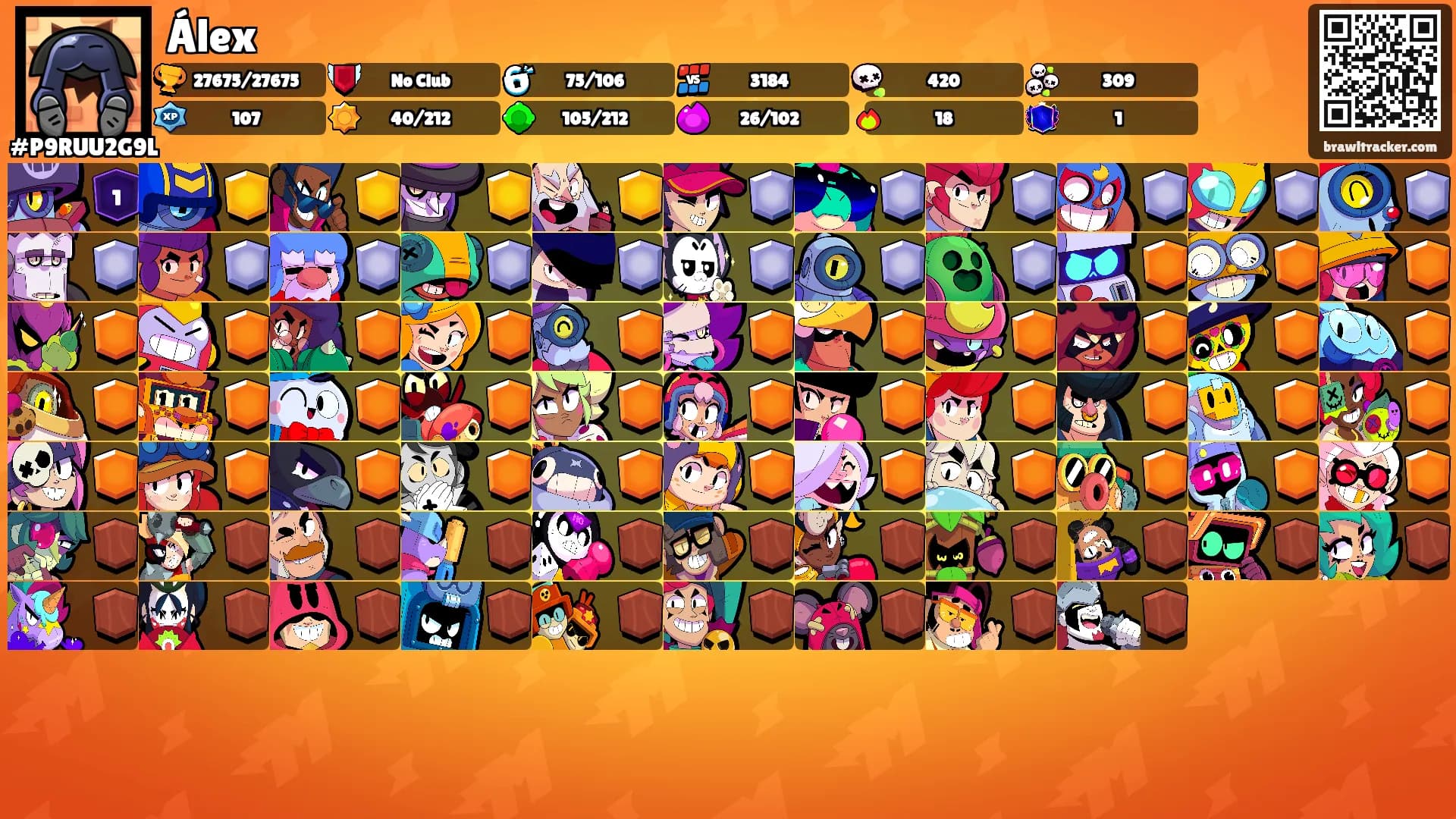 Álex's Ranks