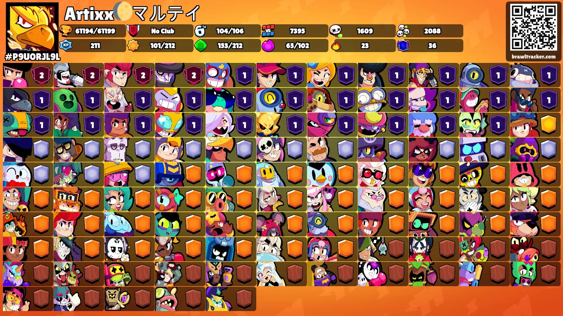 Artixx🌔マルテイ's Ranks