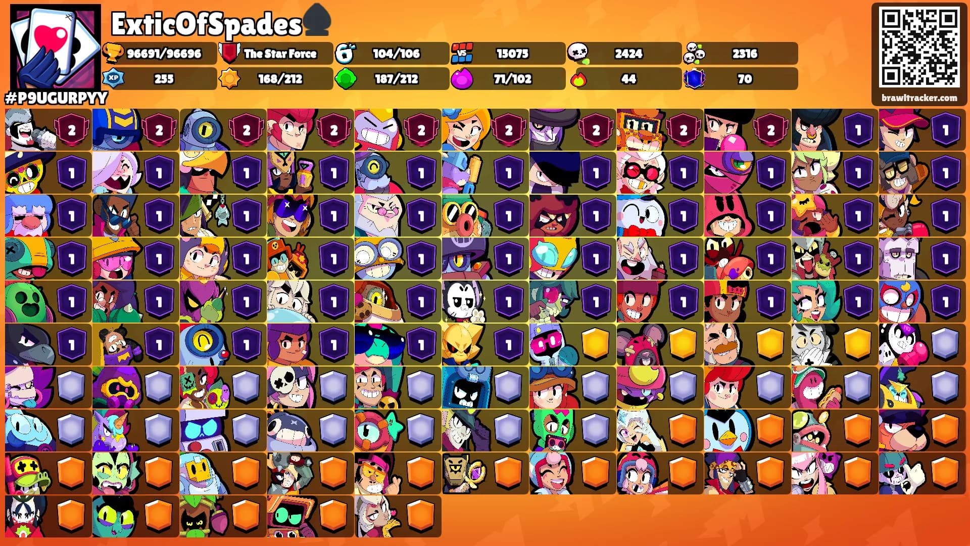 ExticOfSpades♠️'s Ranks