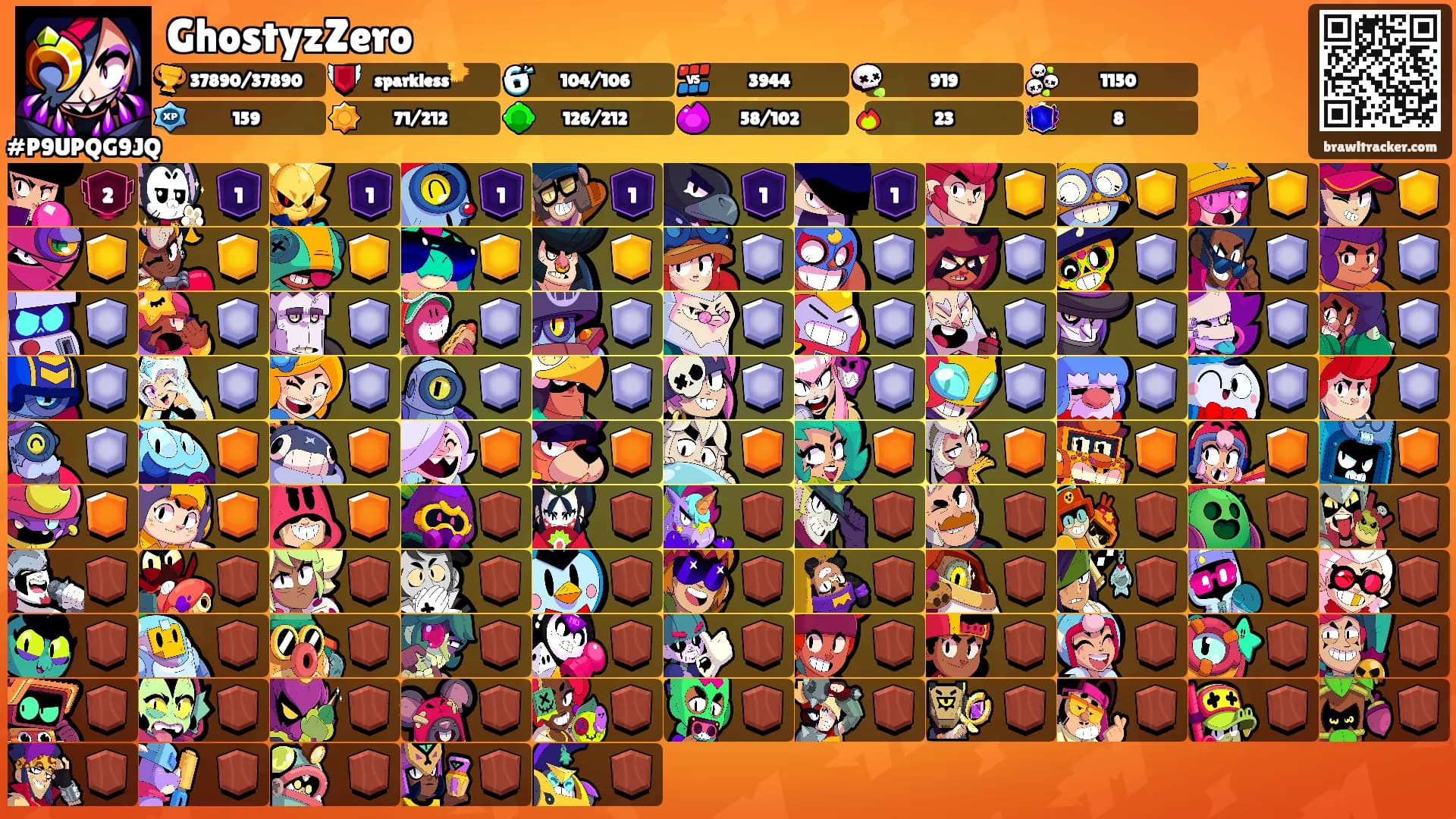 GhostyzZero's Ranks