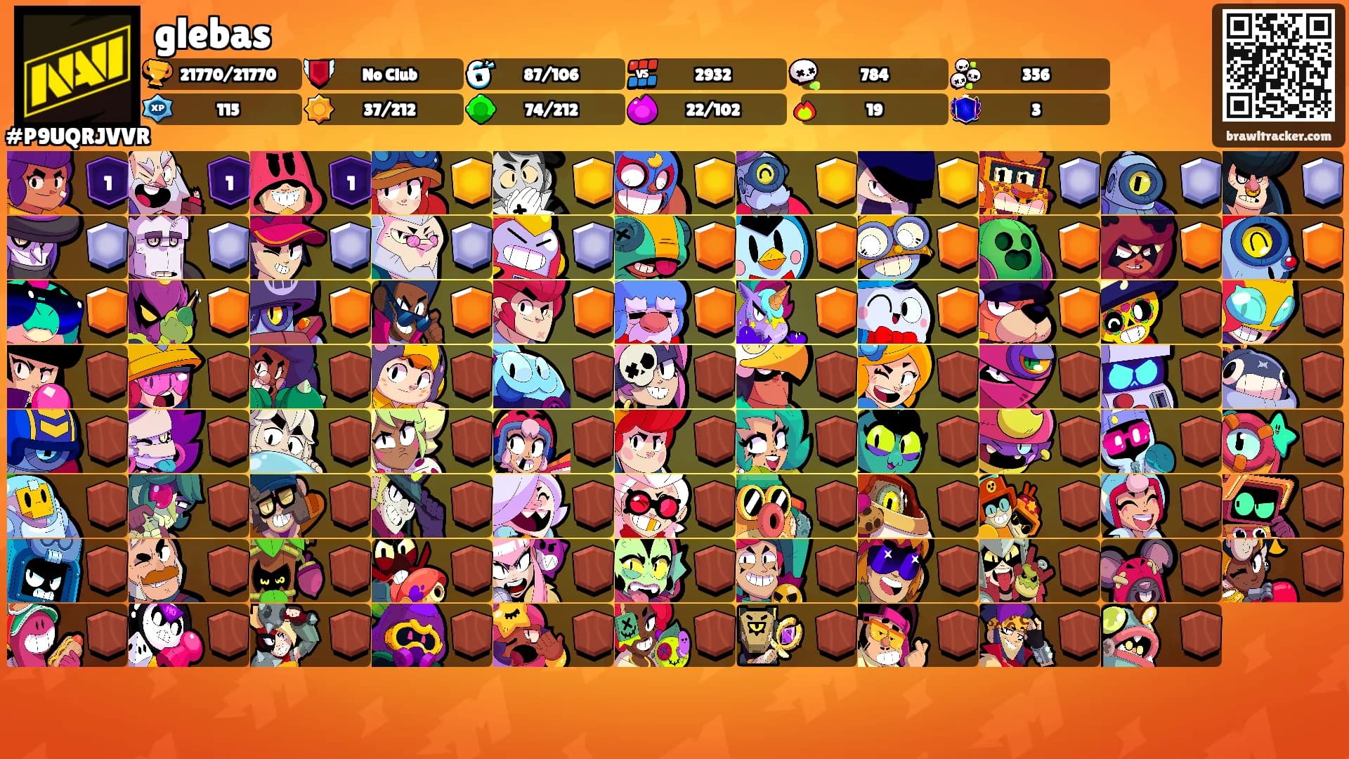 glebas's Ranks