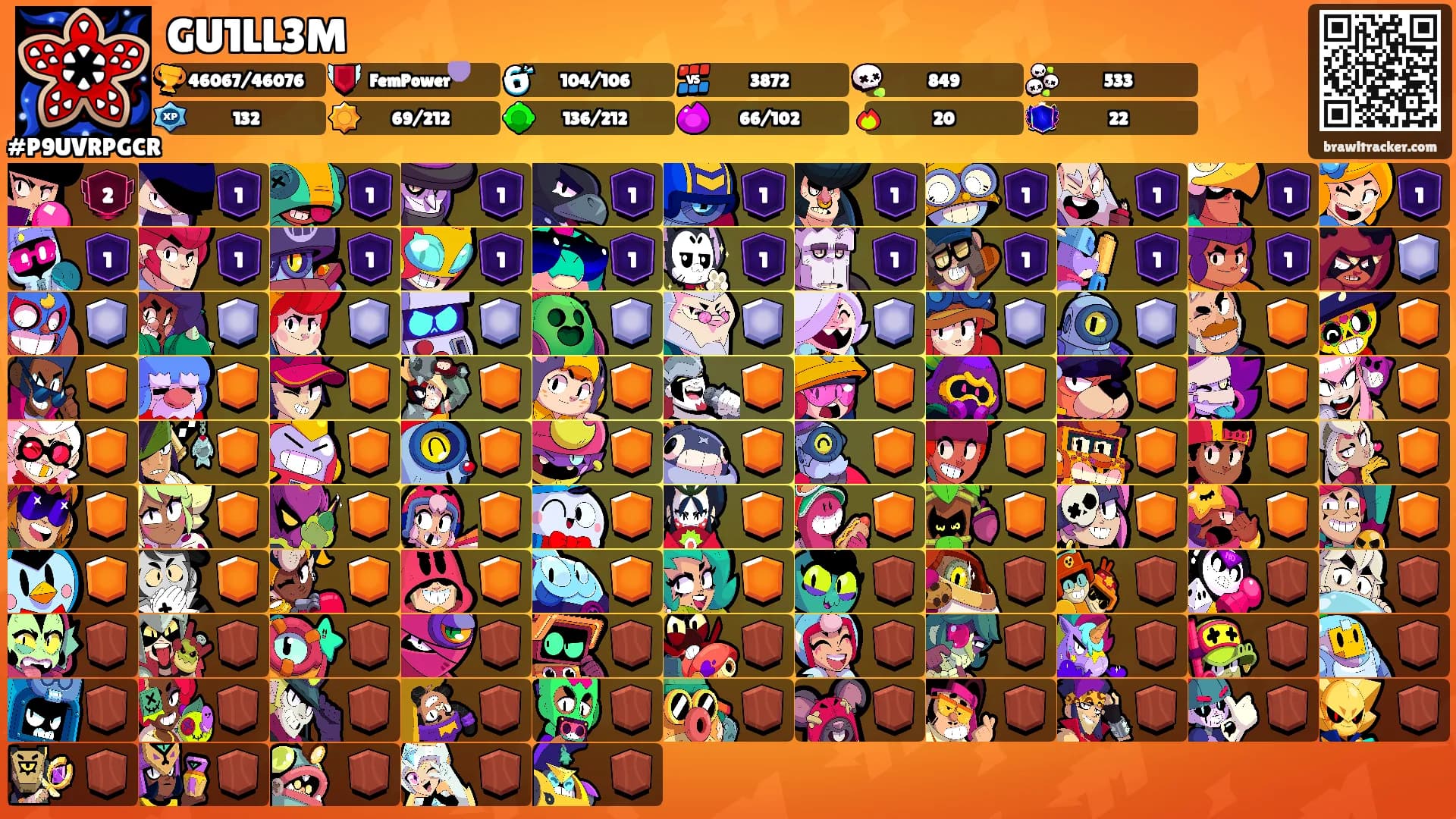 GU1LL3M's Ranks