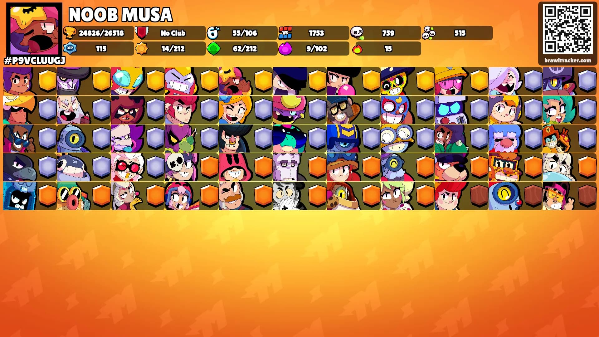 NOOB MUSA's Ranks