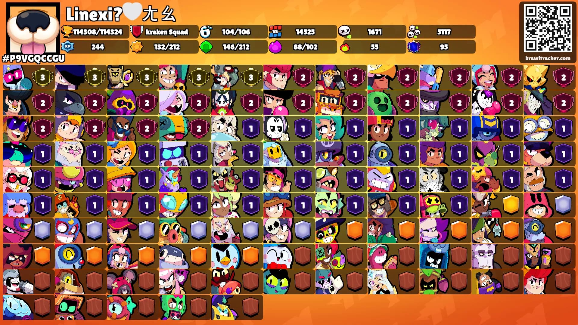 Linexi?🤍ㄤㄠ's Ranks