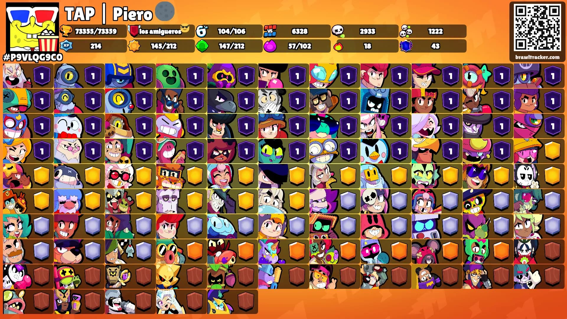 TAP | Piero 🌑's Ranks