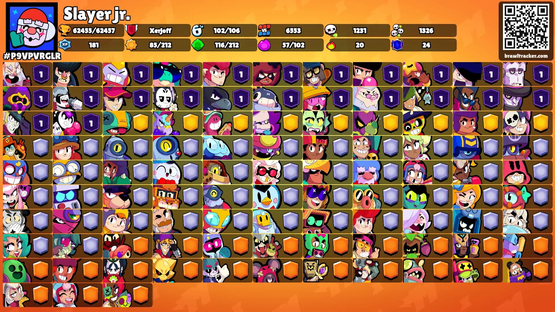 Slayer jr.'s Ranks
