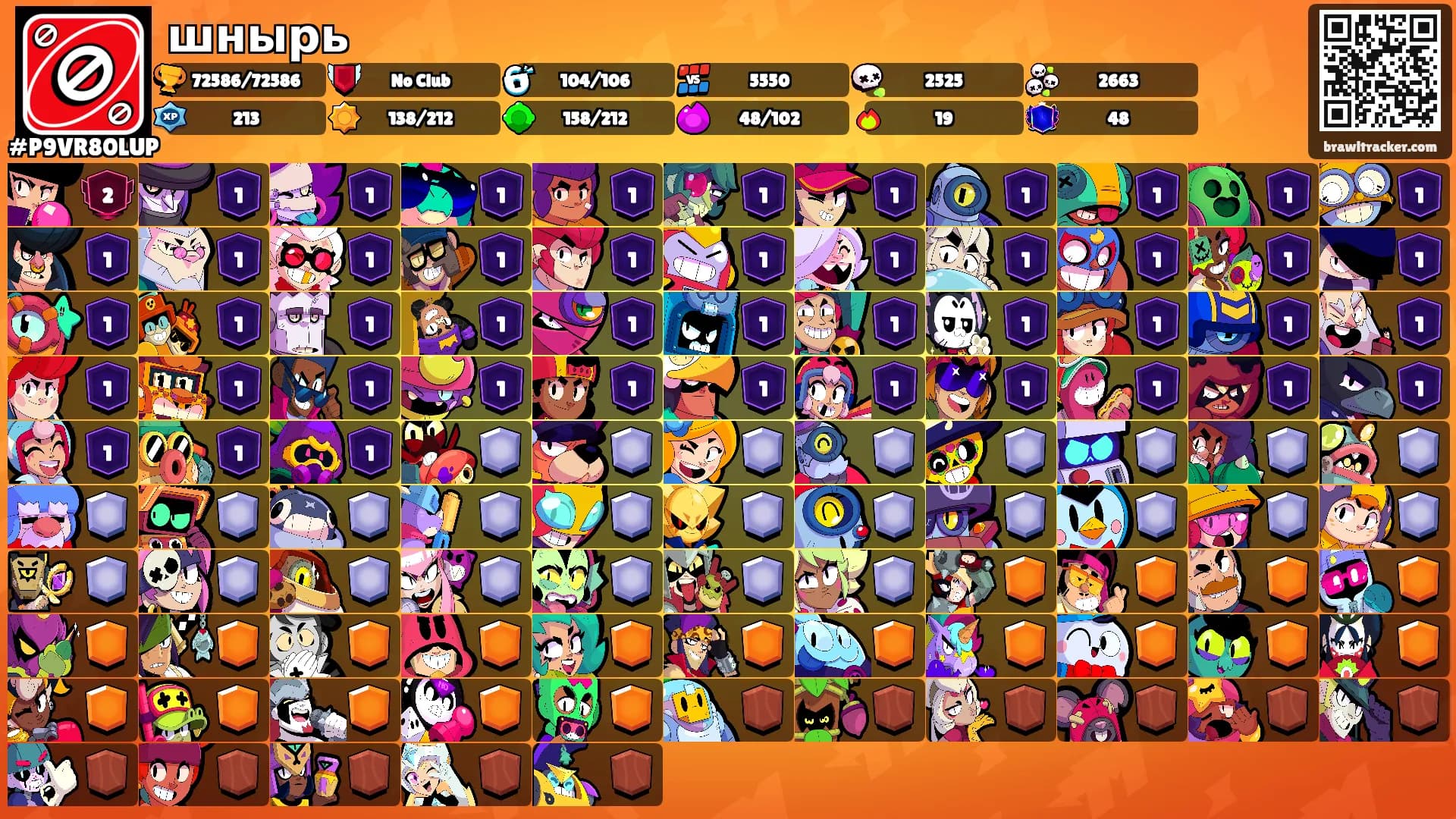 шнырь's Ranks