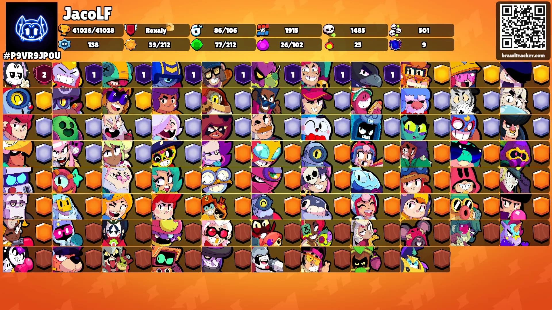 JacoLF's Ranks