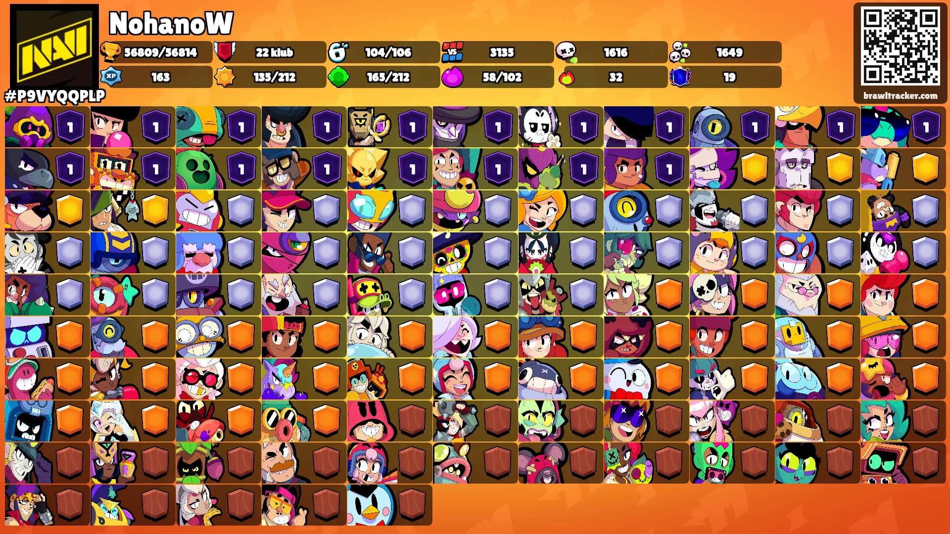 NohanoW's Ranks