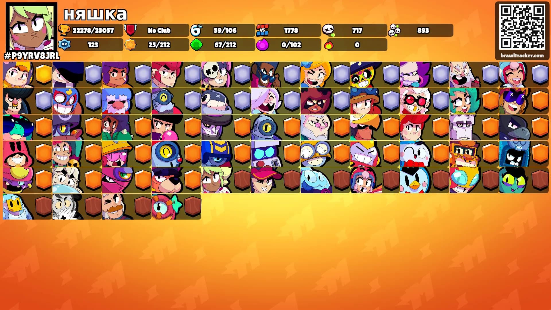 няшка's Ranks