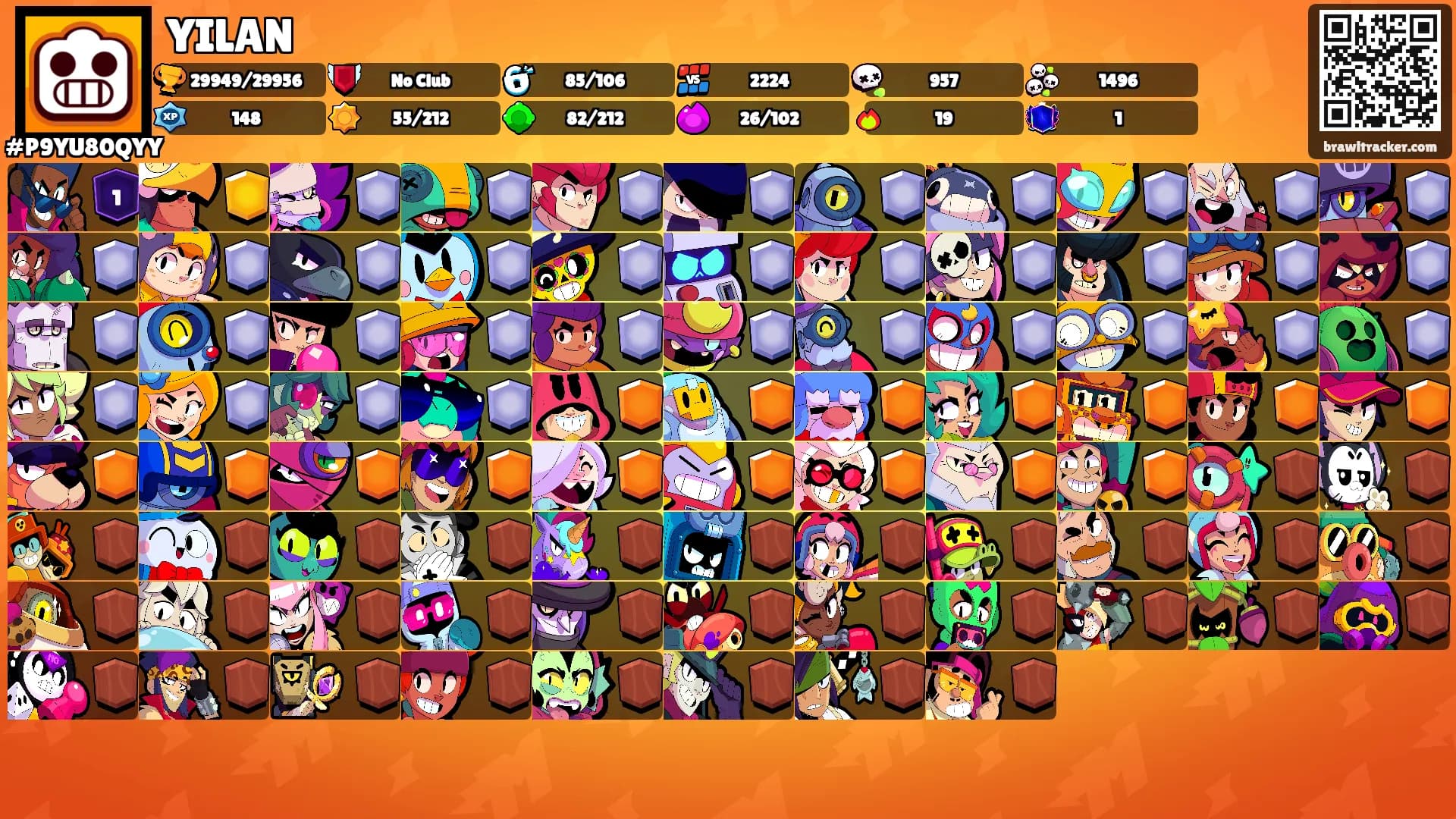 YILAN's Ranks