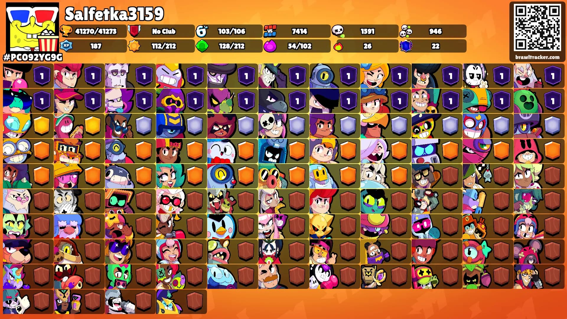 Salfetka3159's Ranks