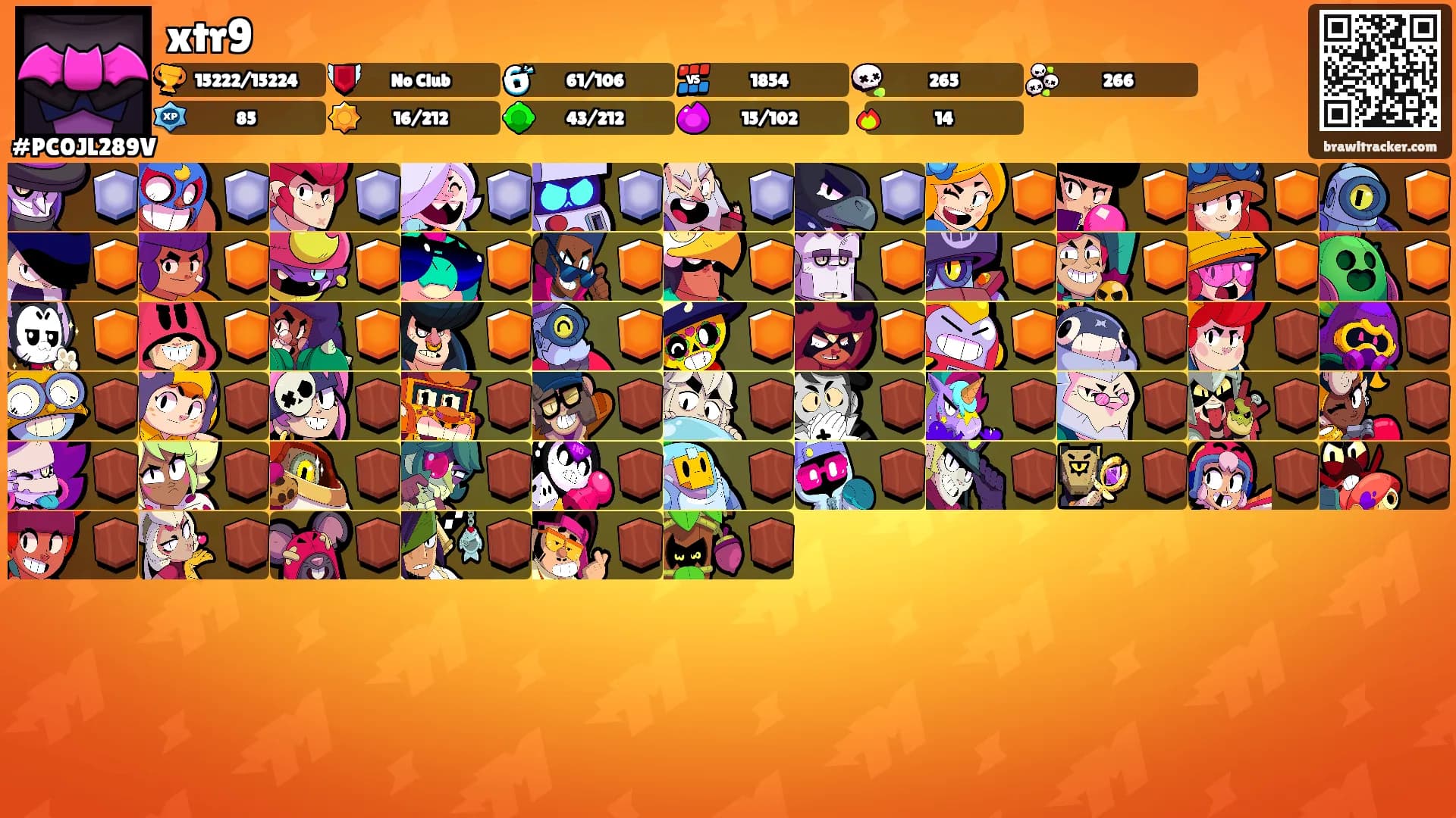 xtr9's Ranks