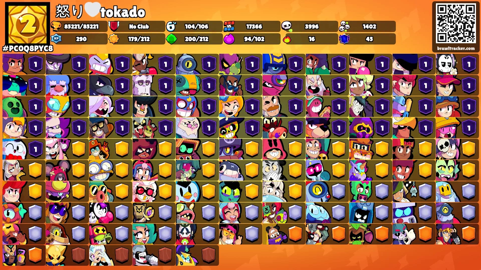 怒り🤍tokado's Ranks