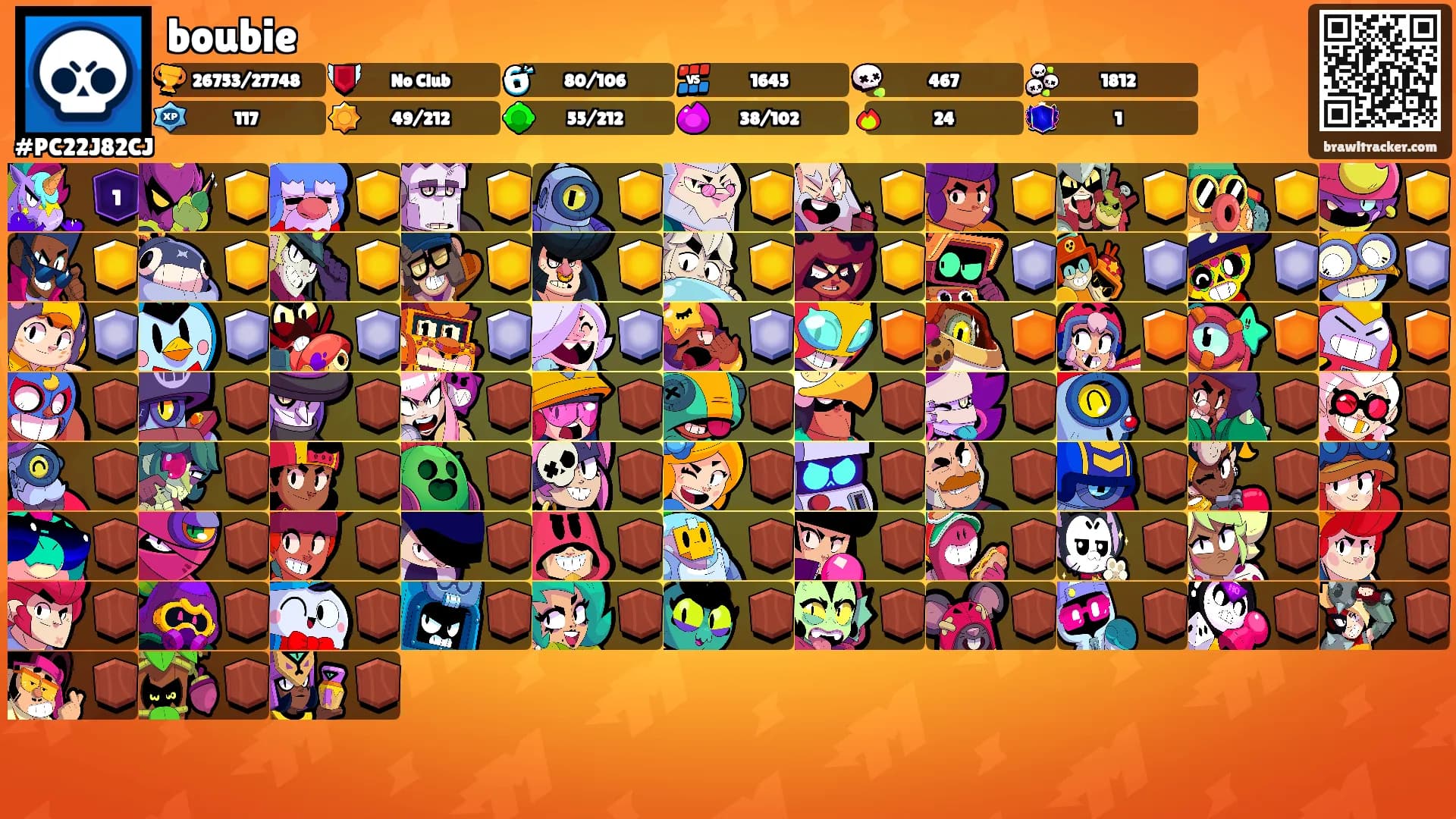 boubie's Ranks