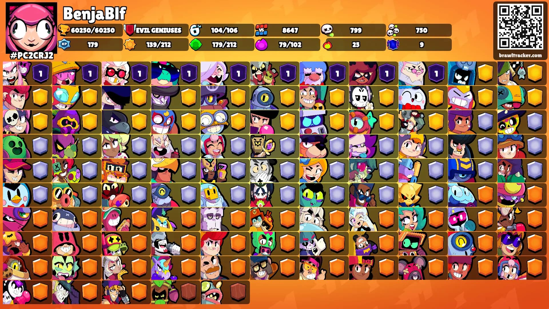 BenjaBlf's Ranks