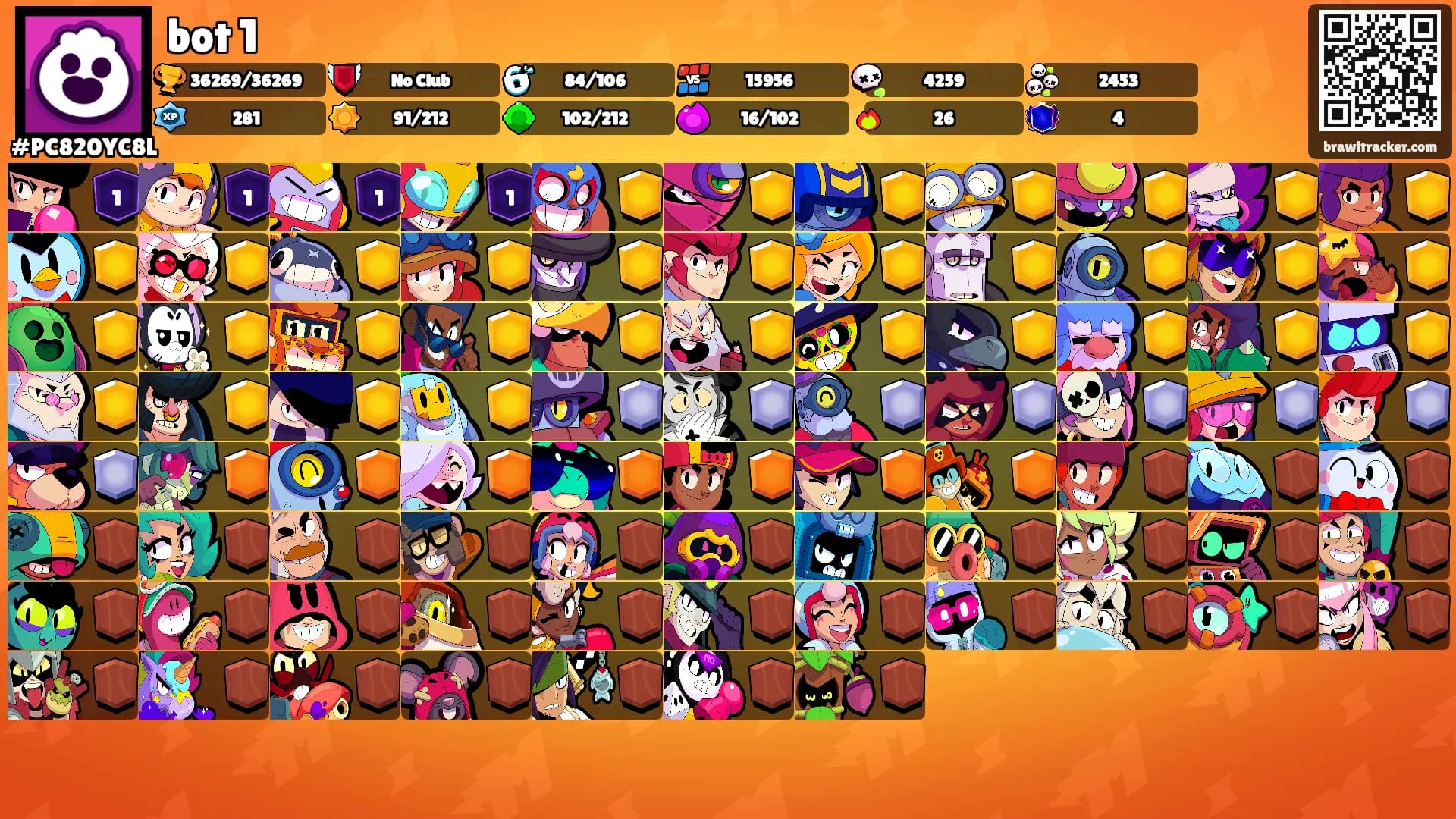 bot 1's Ranks