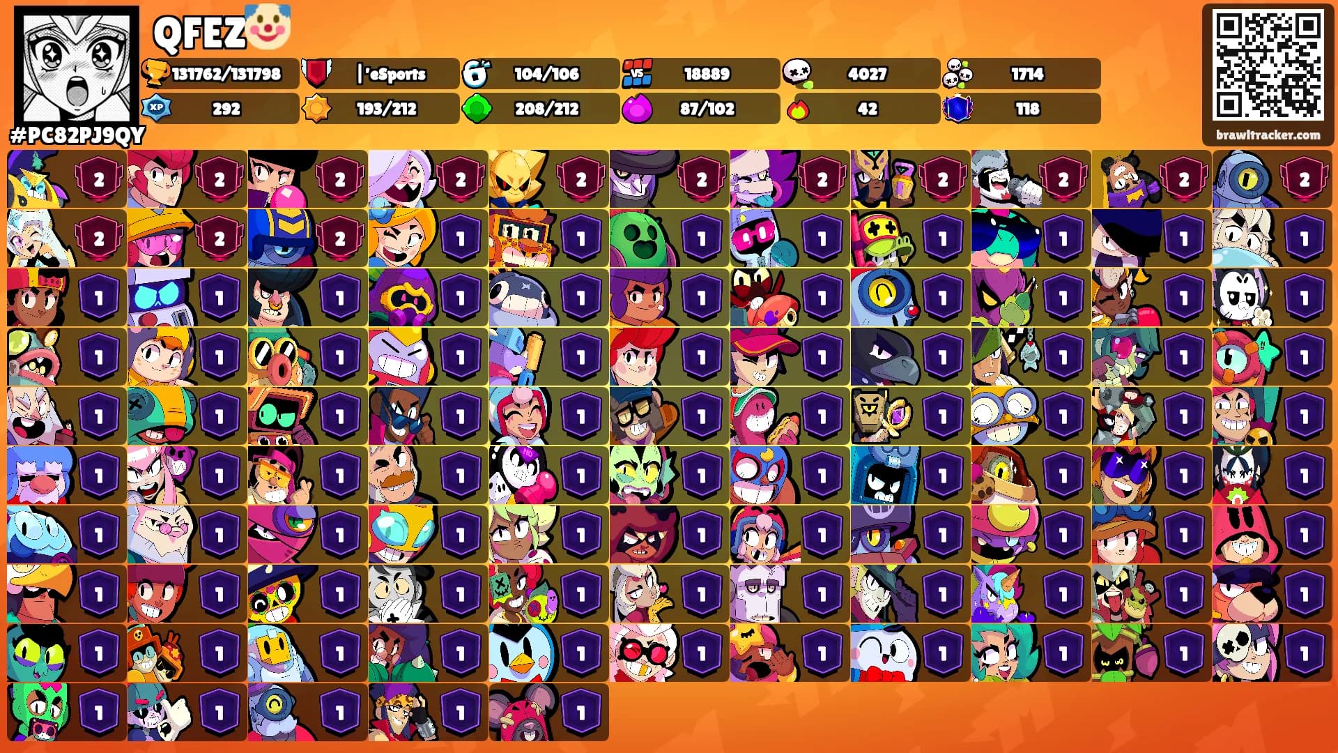 QFEZ🤡's Ranks