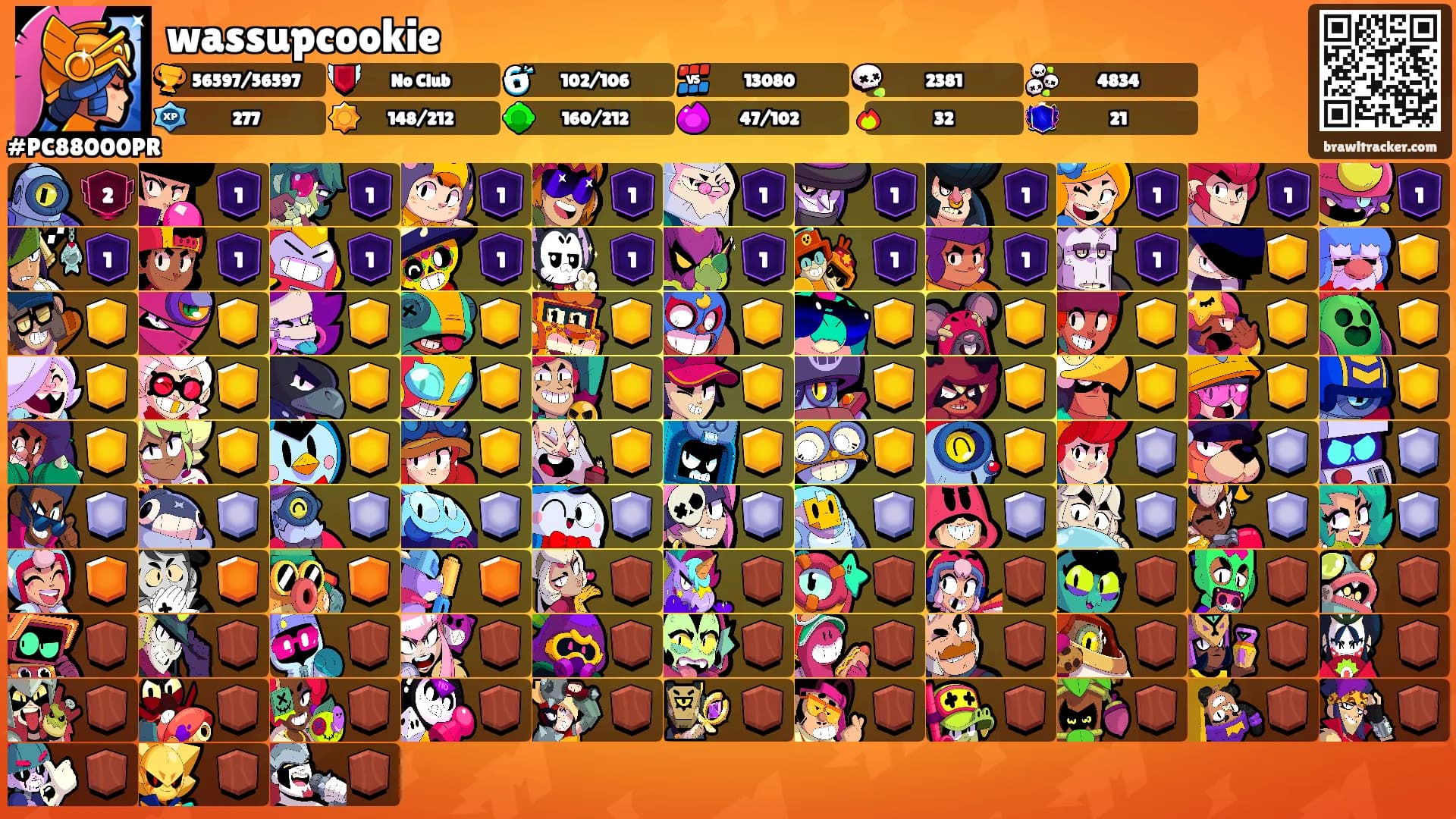 wassupcookie's Ranks
