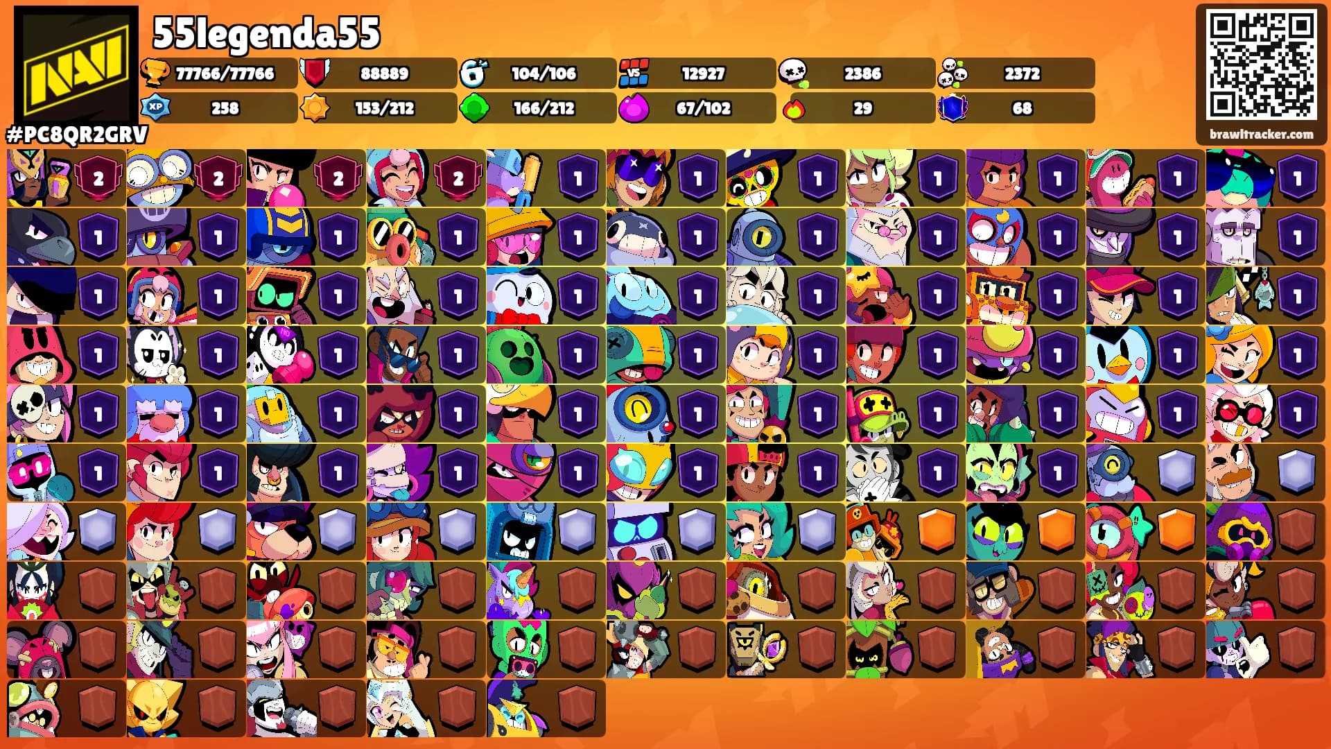 55legenda55's Ranks