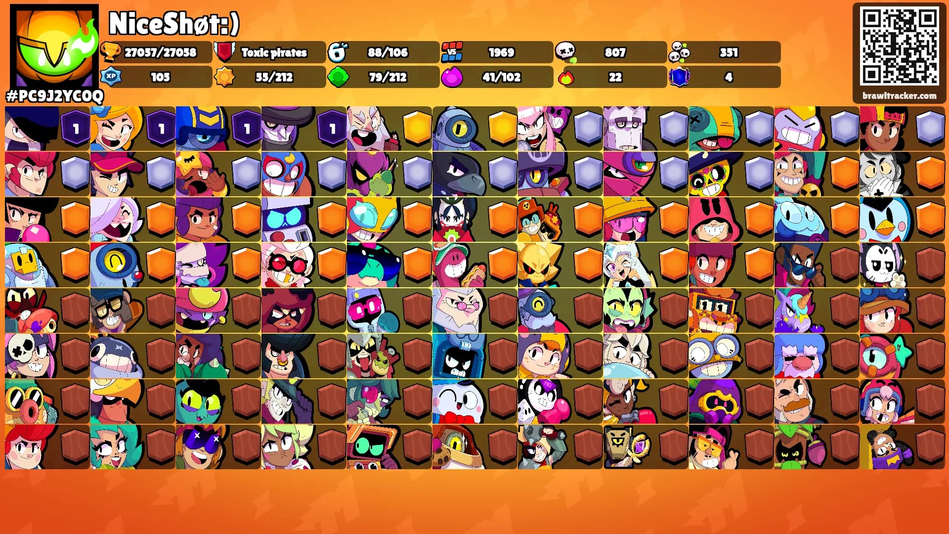 NiceShøt:)'s Ranks